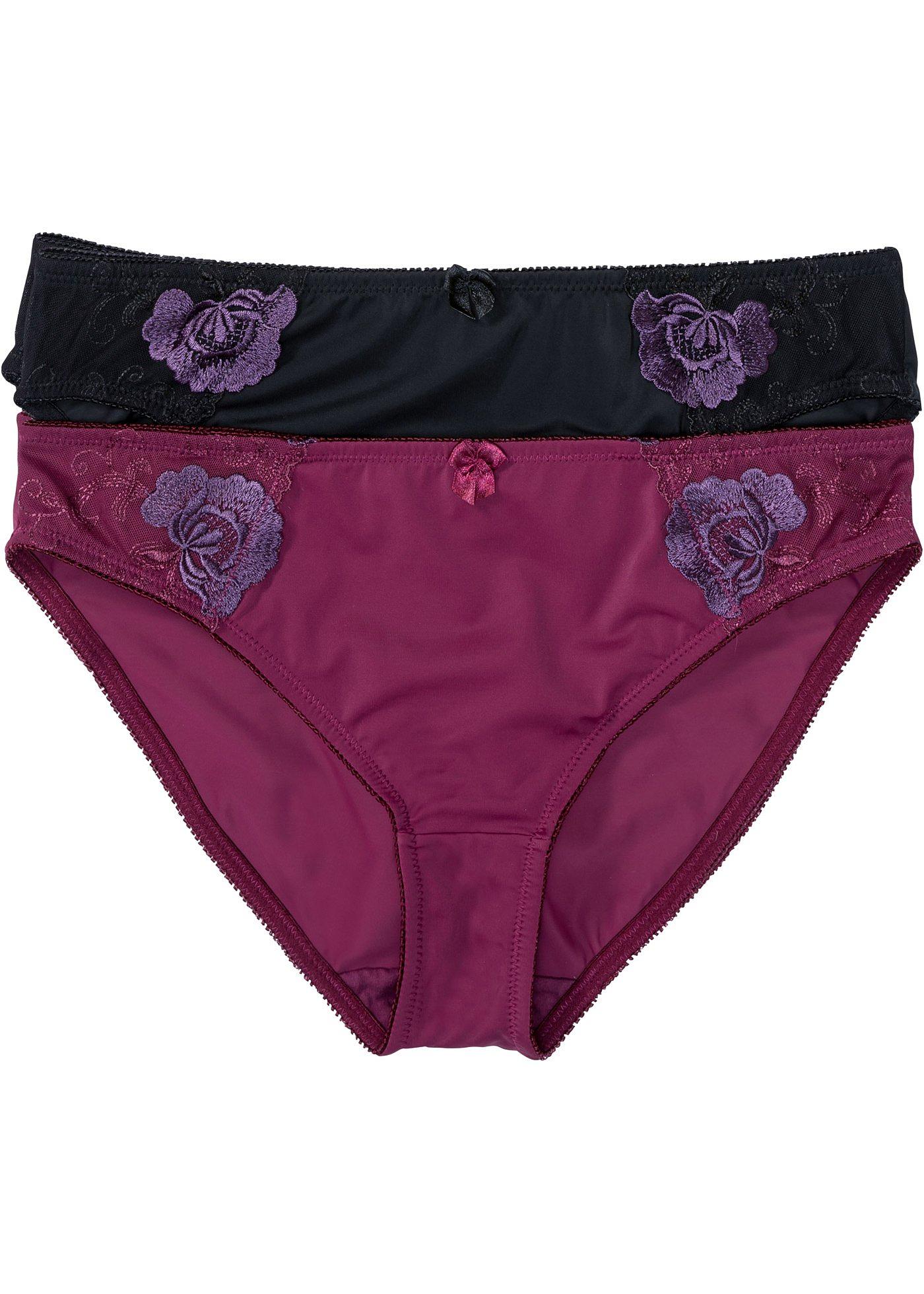 Lot de 2 slips avec polyamide recyclé