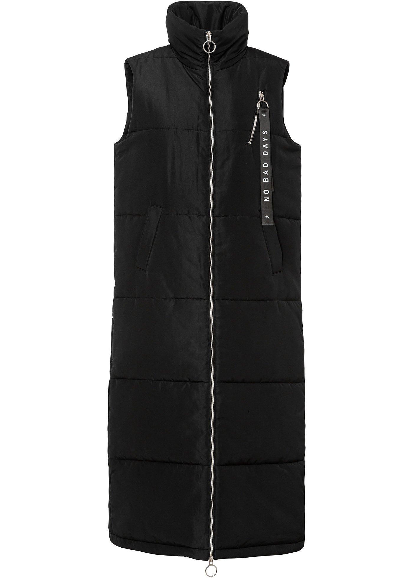 gilet long sans manches