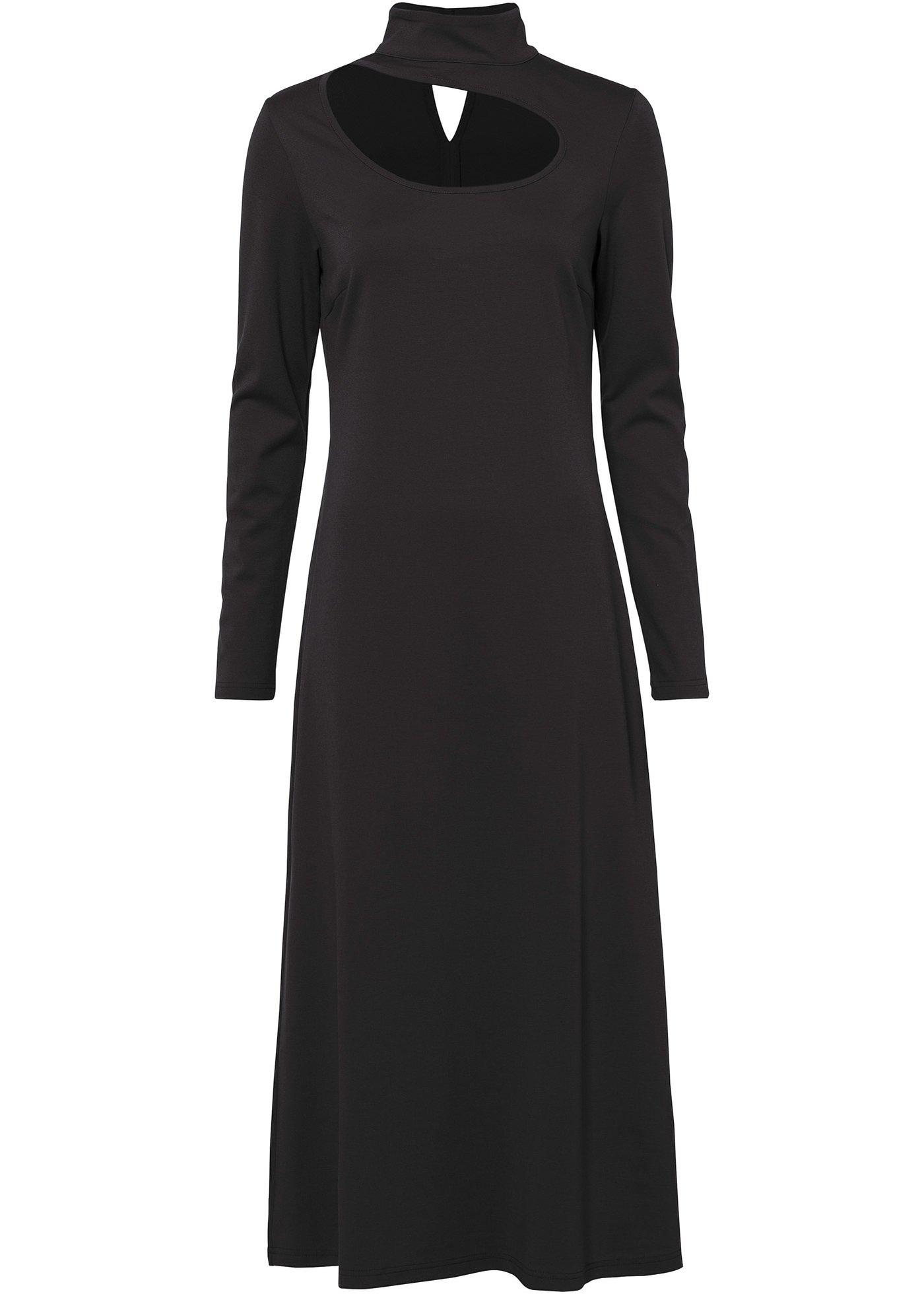 Robe en jersey avec découpe