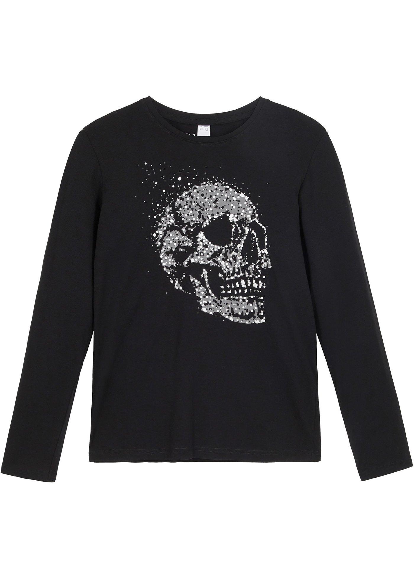 T-shirt manches longues garçon, Slim Fit