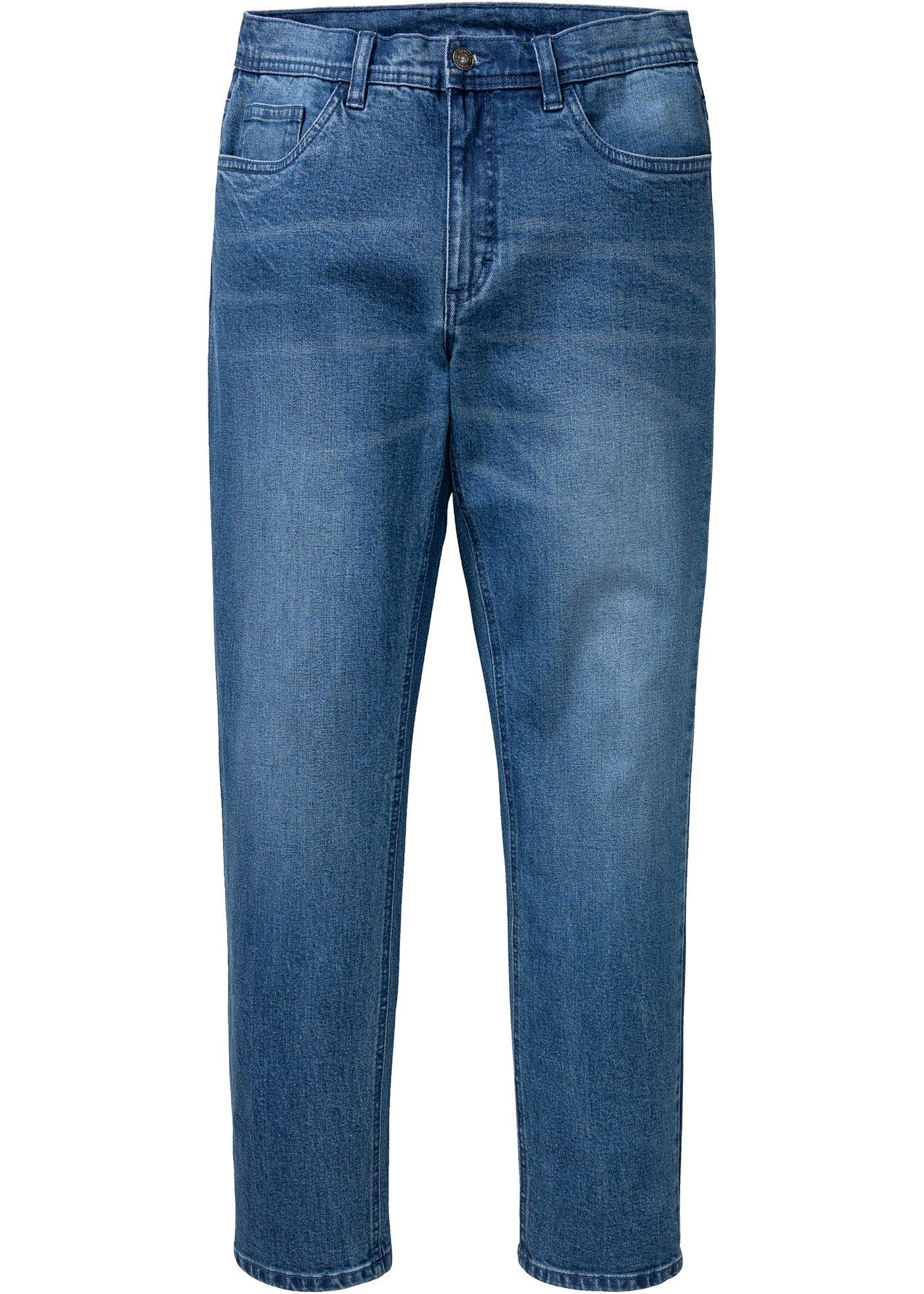Jean Regular Fit en tissu épais, Straight
