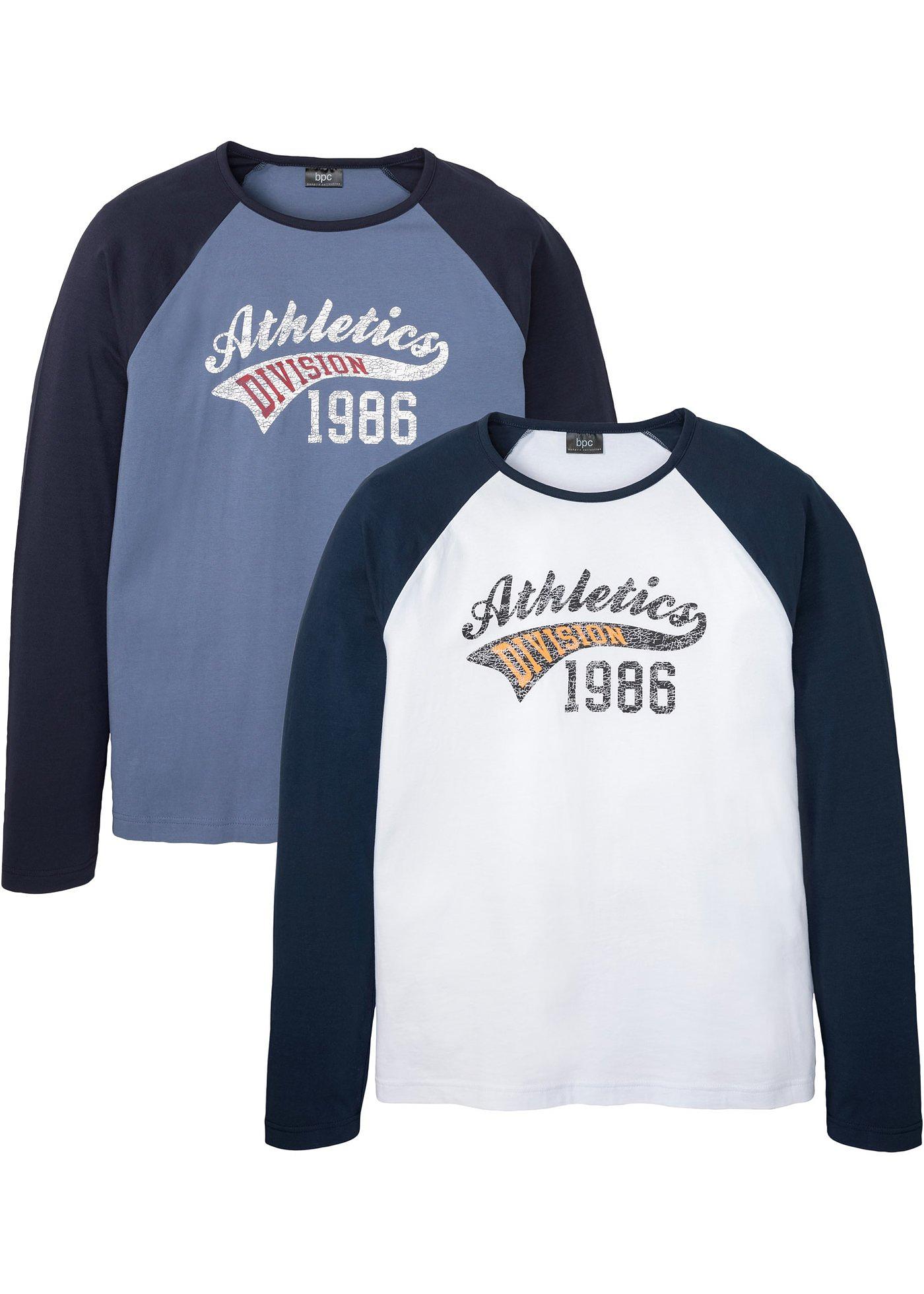 Lot de 2 T-shirts manches longues