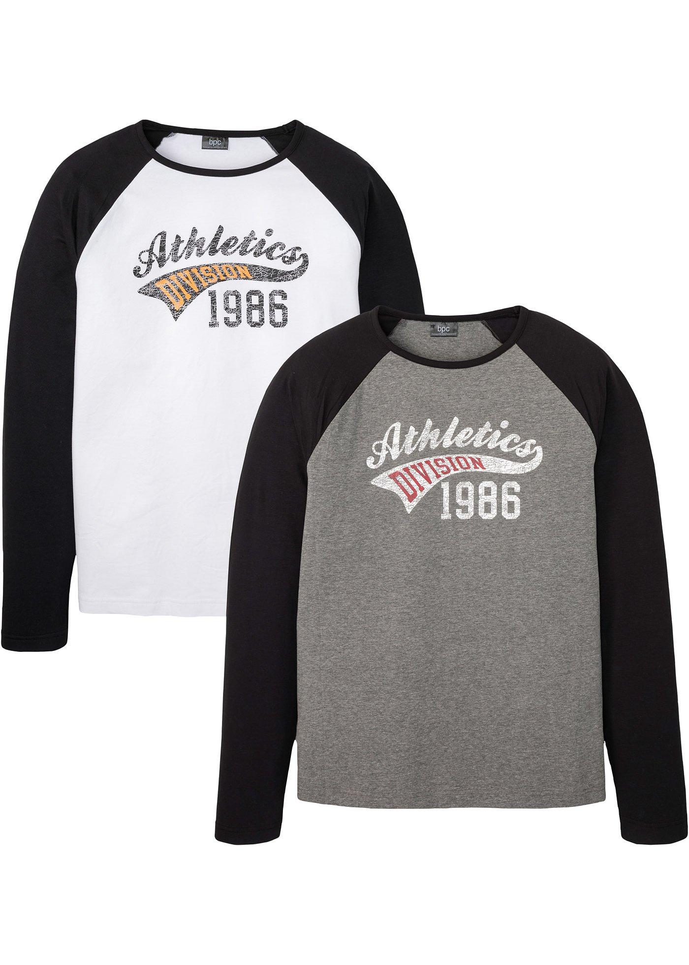 Lot de 2 T-shirts manches longues