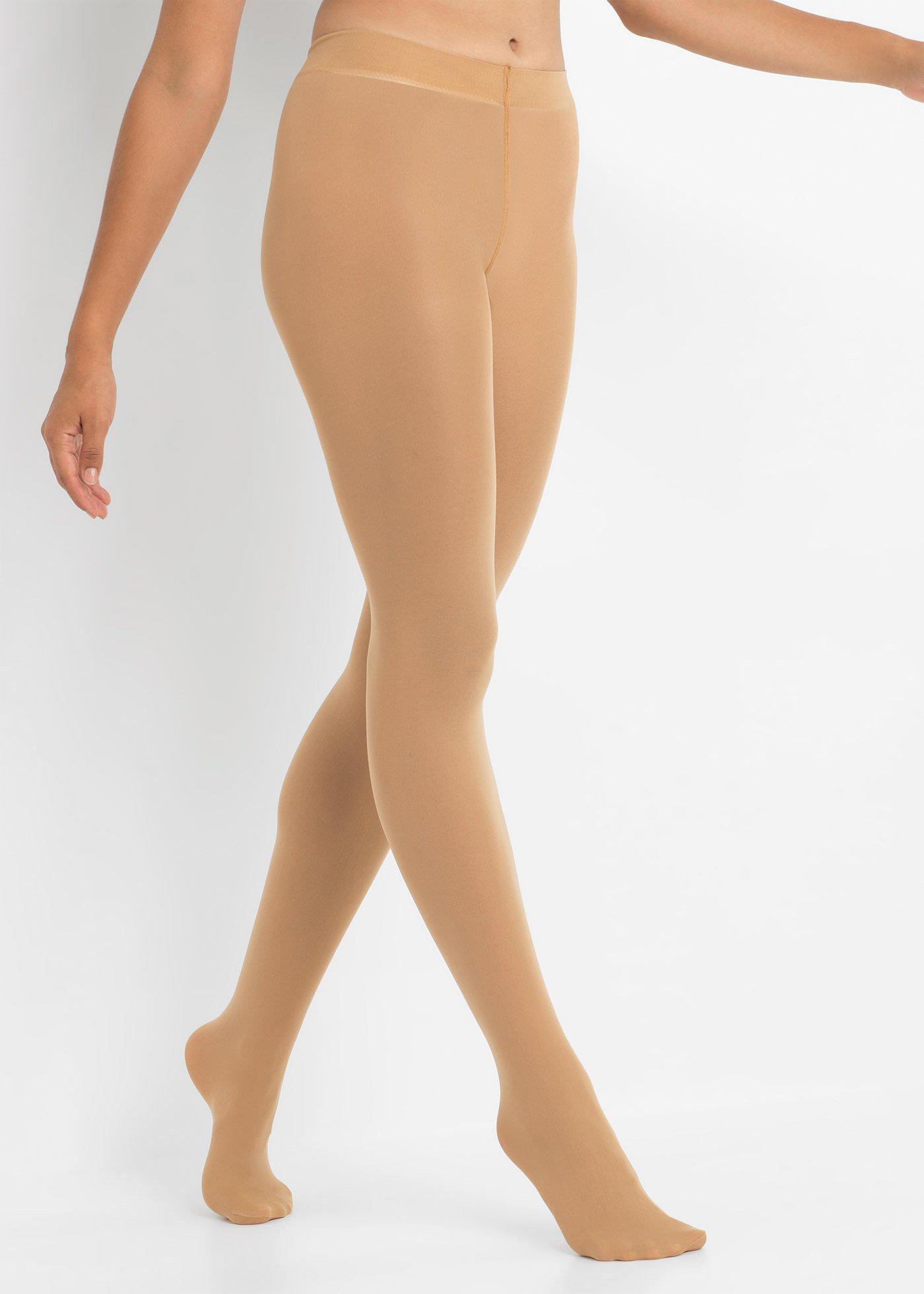Collants Ouverts Dentelle Beige Passion Bas Et Collants - Lingerie Coquine, Neuf Avec Étiquettes