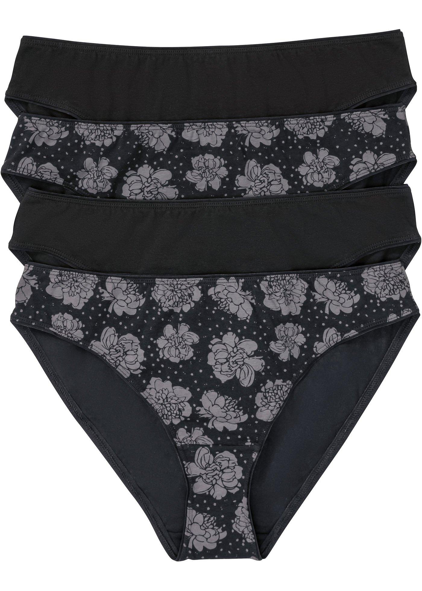 Lot de 4 slips avec coton