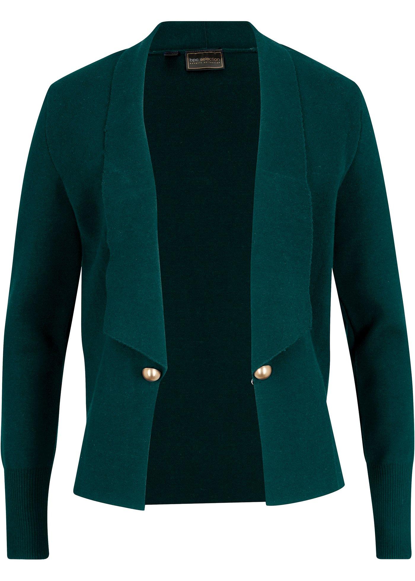 Gilet en maille forme blazer