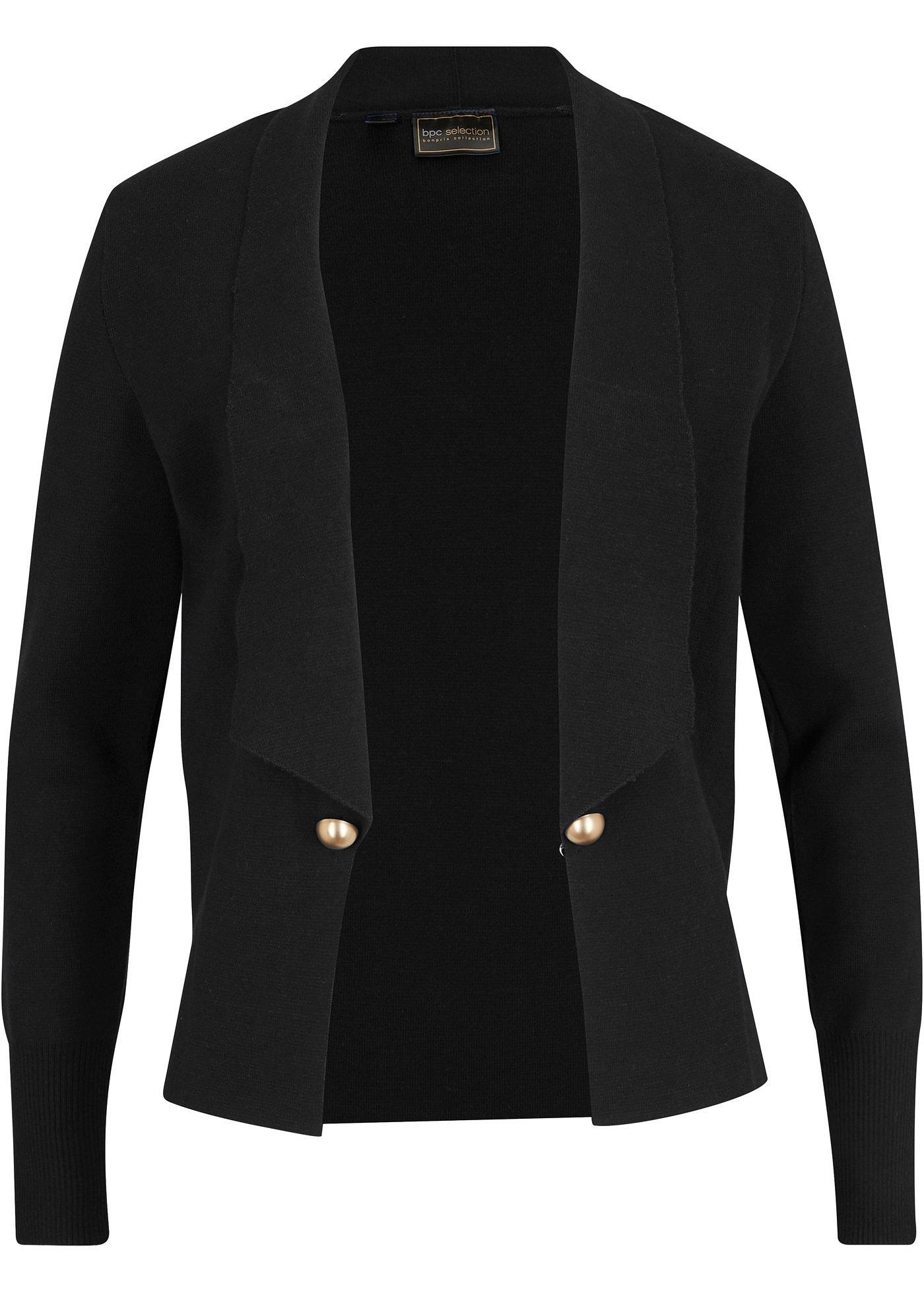 Gilet en maille forme blazer