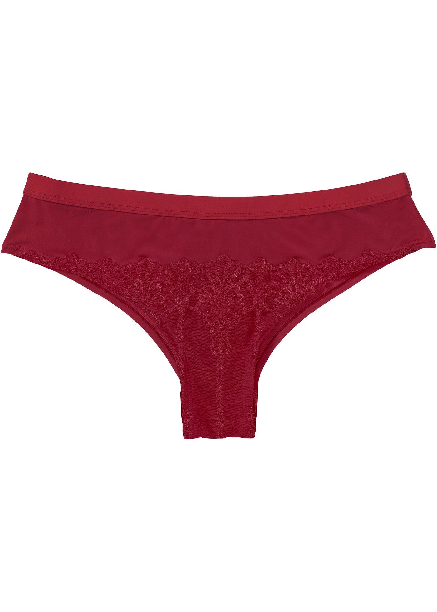 Slip brésilien avec broderie raffinée