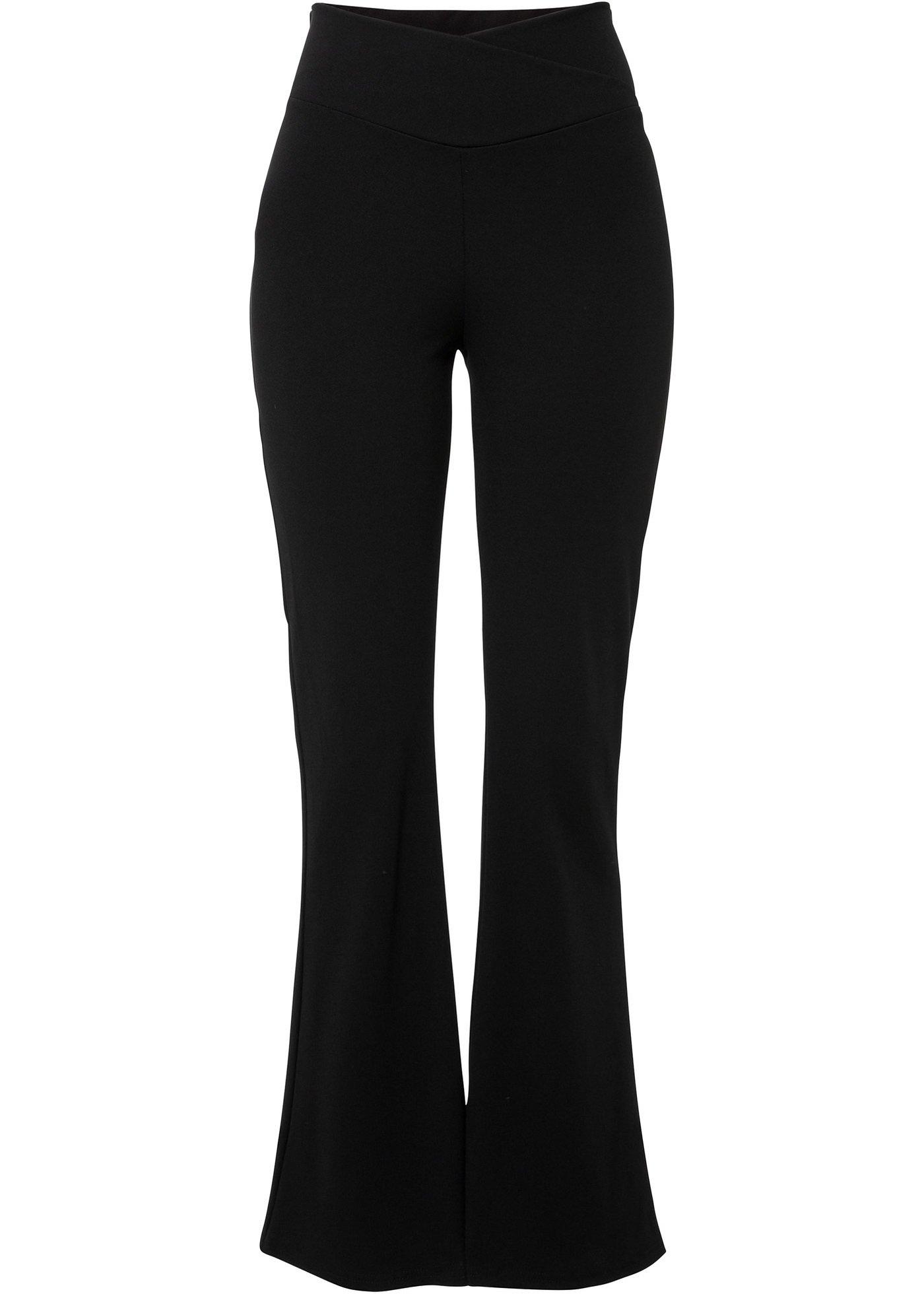 Pantalon Femme Atmosphere Taille 8 - Noir Et Argent, Coupe évasée, Neuf Avec étiquette
