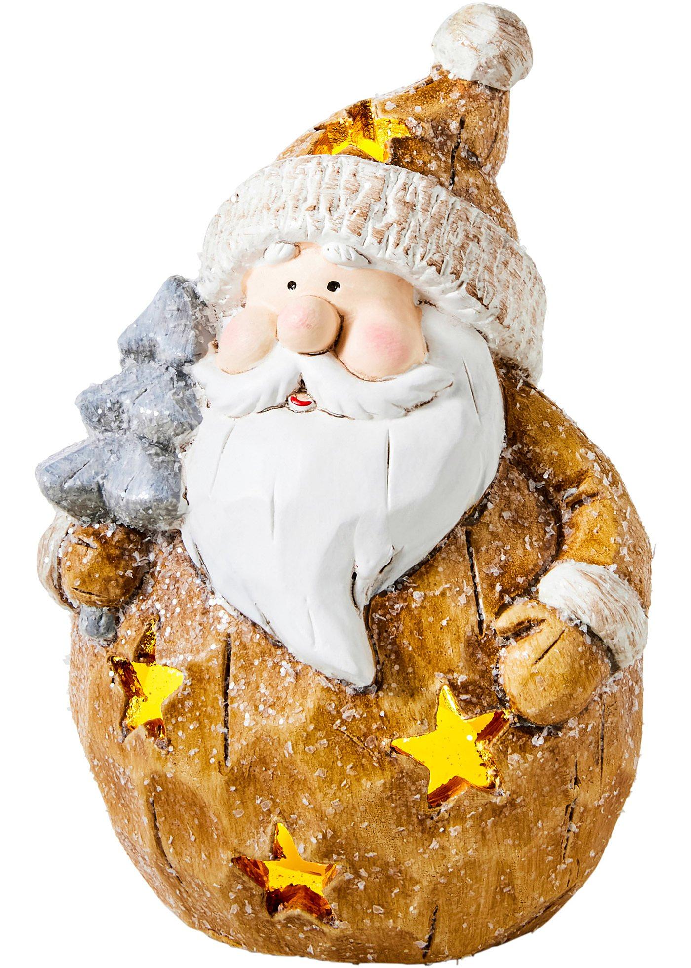 Figurine déco LED Père Noël