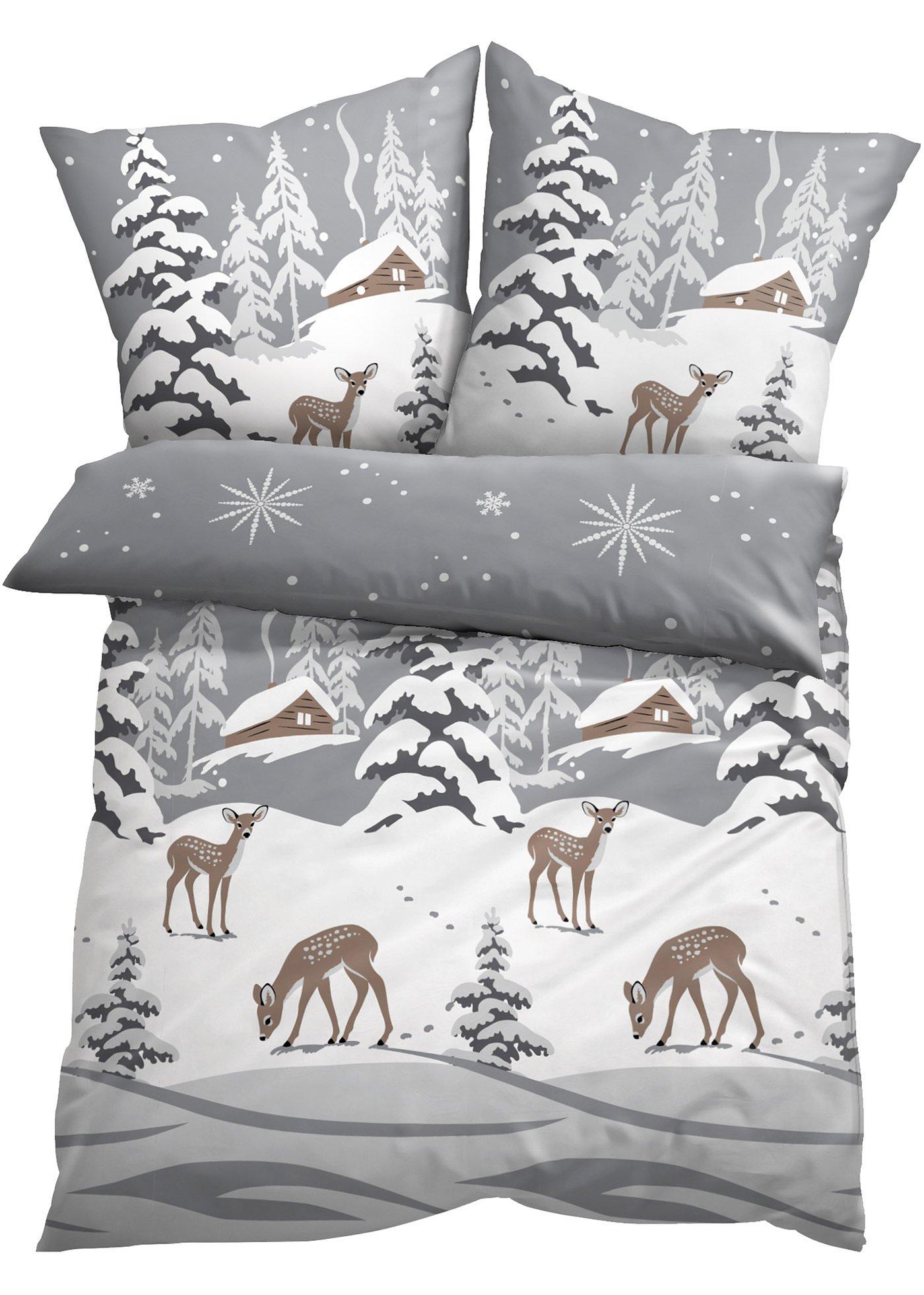 Parure de lit avec chevreuil