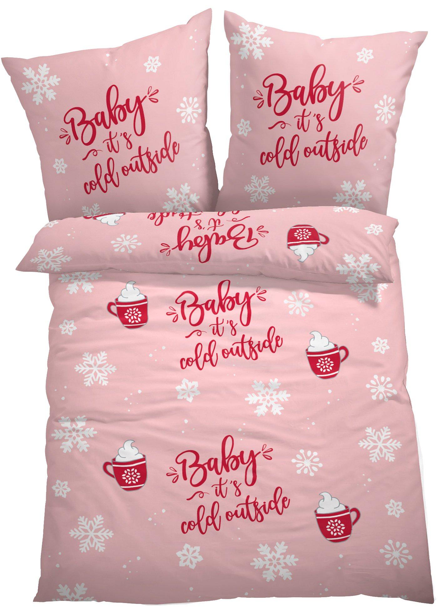 Parure de lit avec message