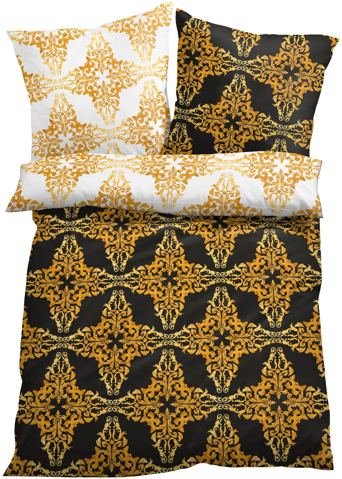 Parure de lit réversible avec motif