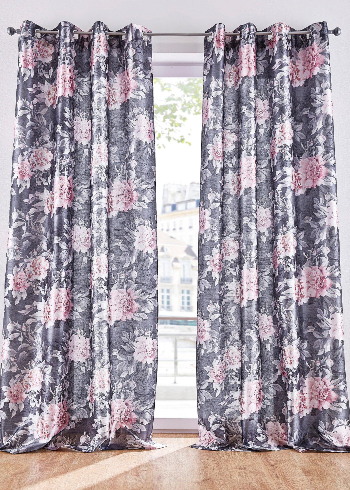 Panneau à imprimé floral (1 pce.)