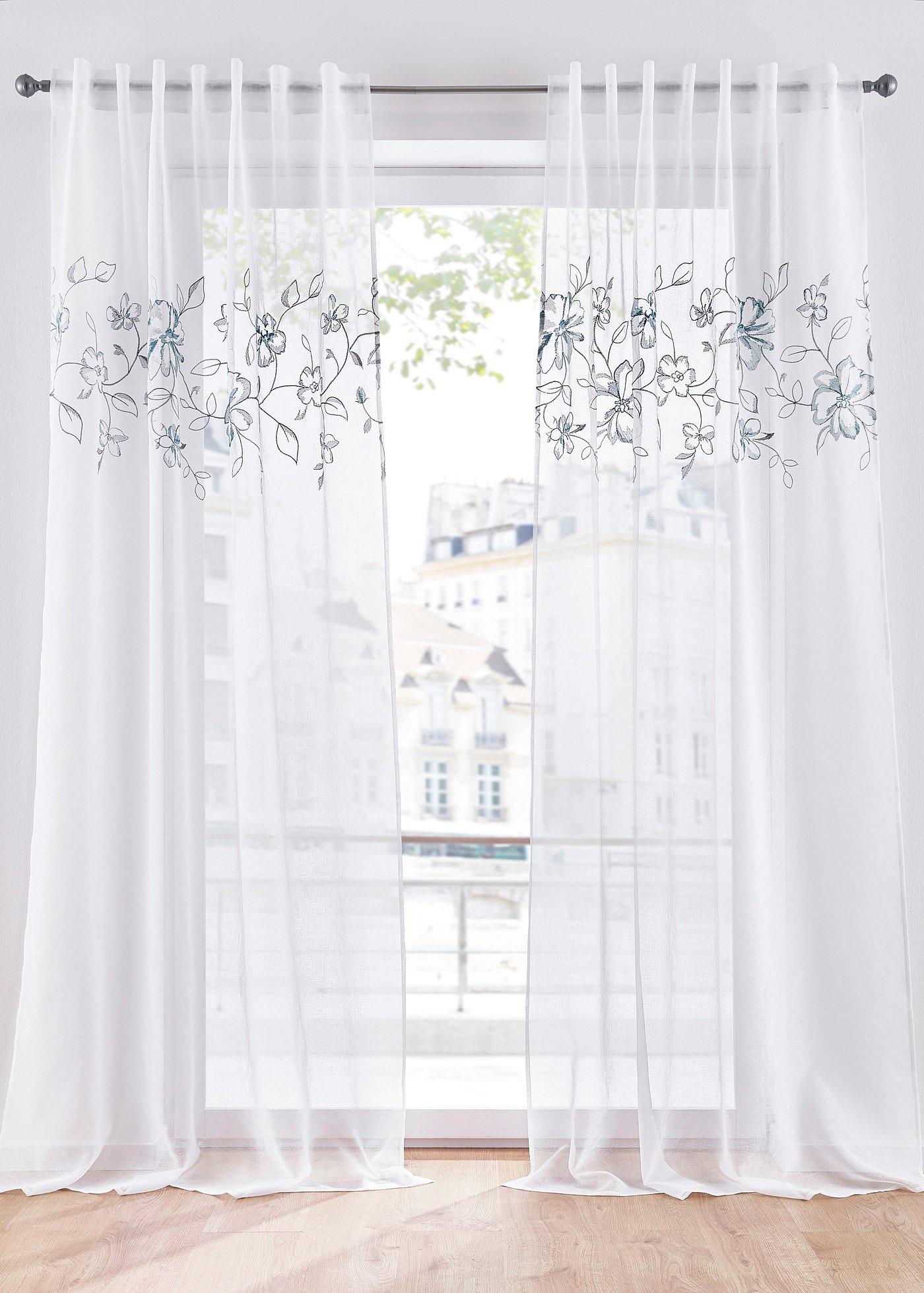 Voilage avec polyester recyclé (1 pce.)