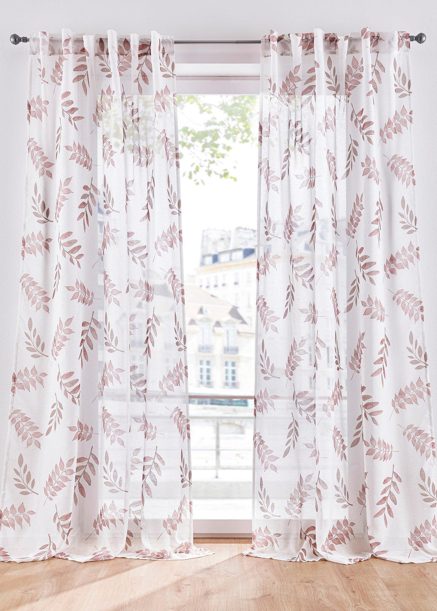 Voilage avec polyester recyclé (1 pce.)