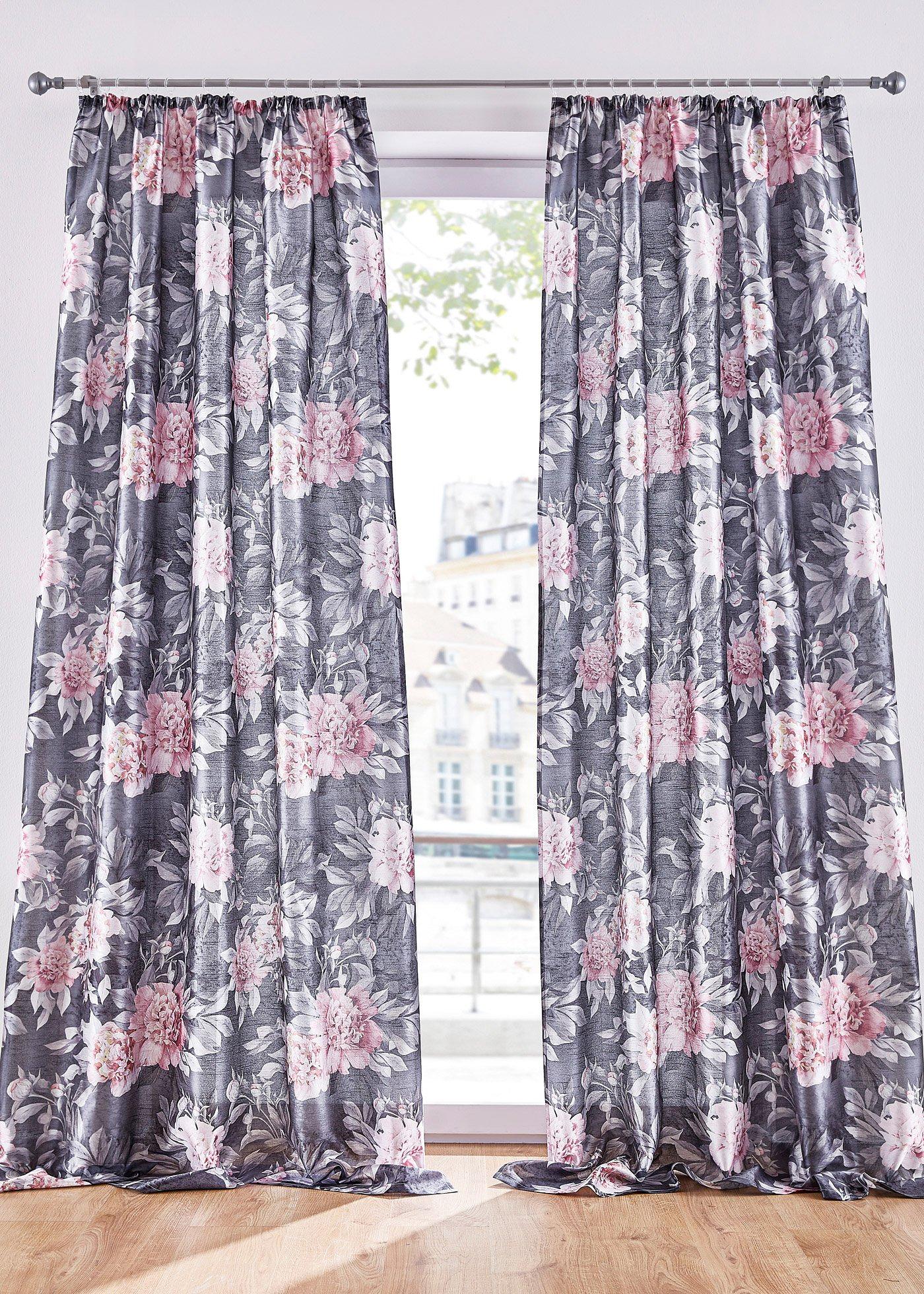 Panneau à imprimé floral (1 pce.)