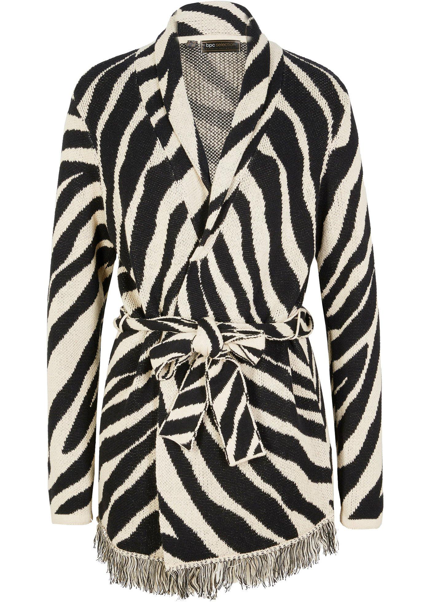 Gilet en maille à nouer