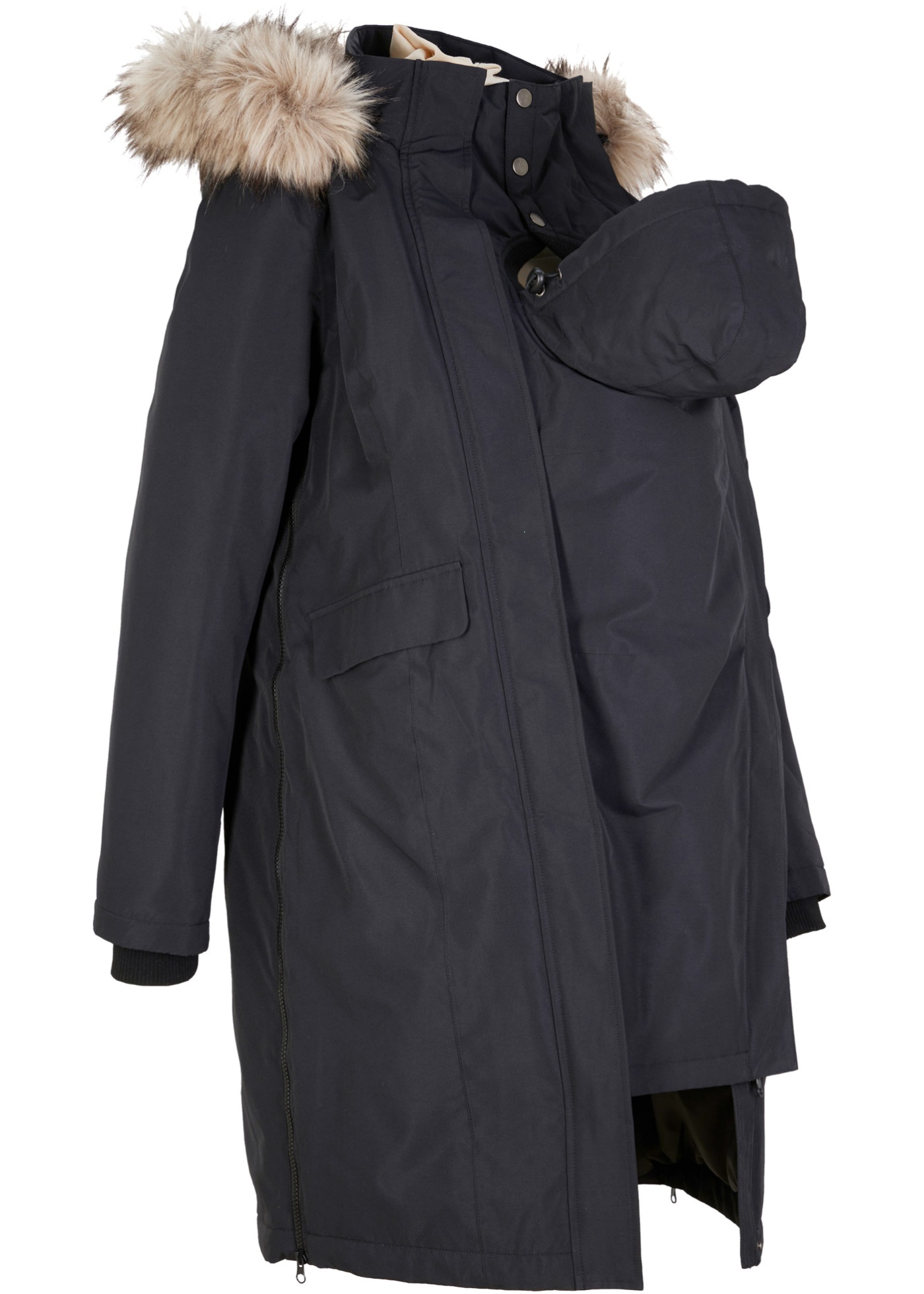Manteau de grossesse thermo avec fonction portage