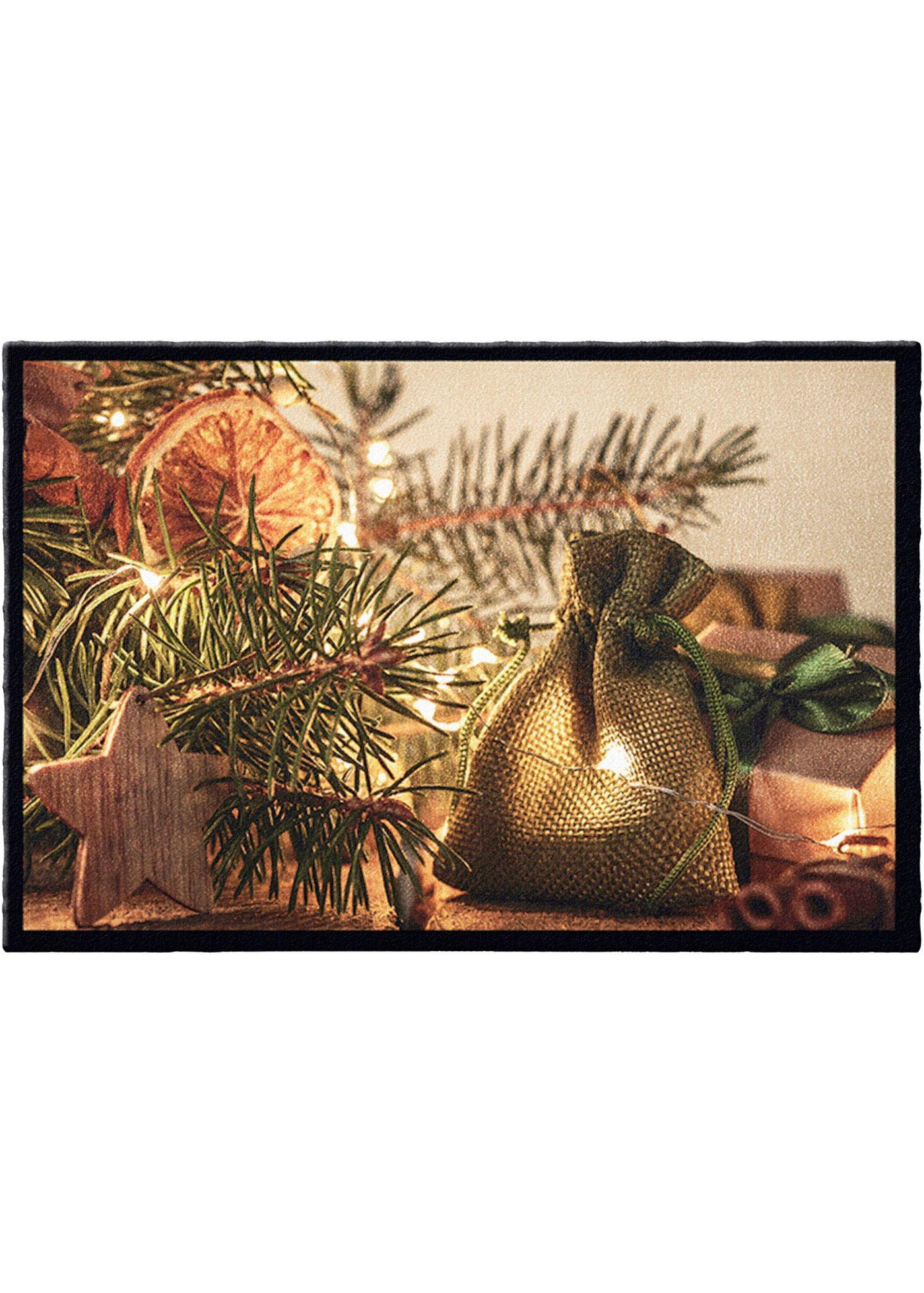 Tapis de protection avec motif de Noël