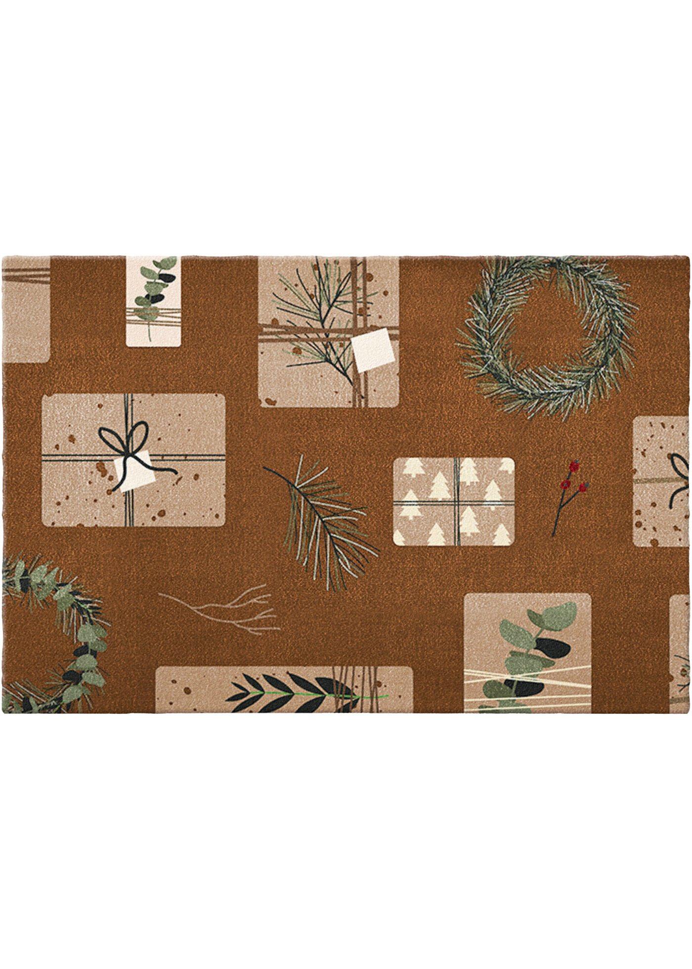 Tapis de protection avec motif de Noël