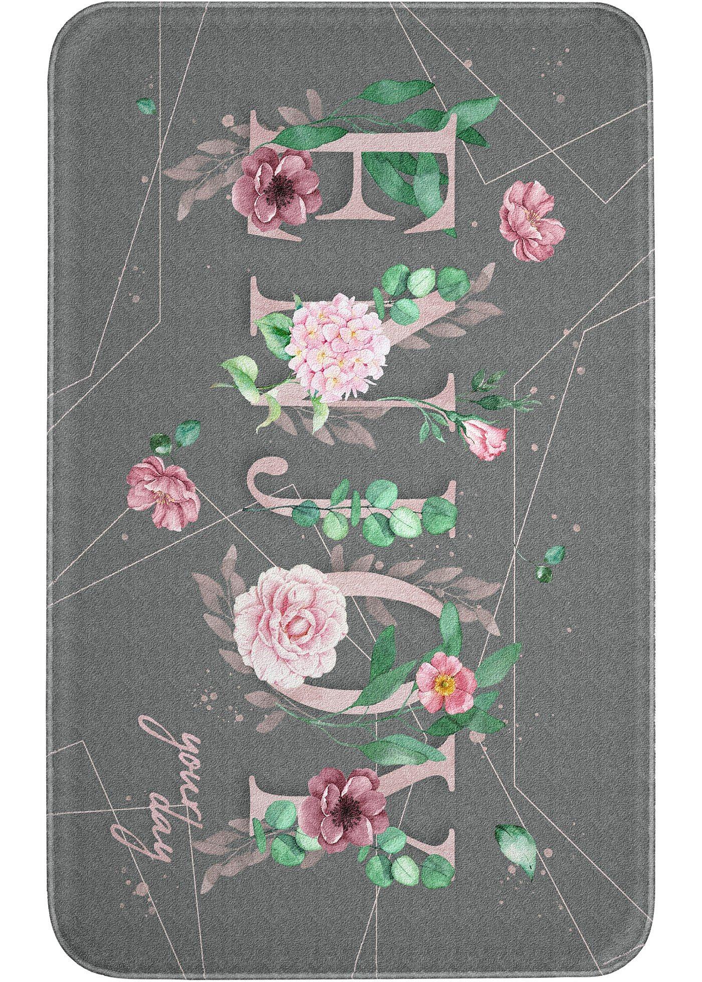 Tapis de salle de bain à mémoire de forme