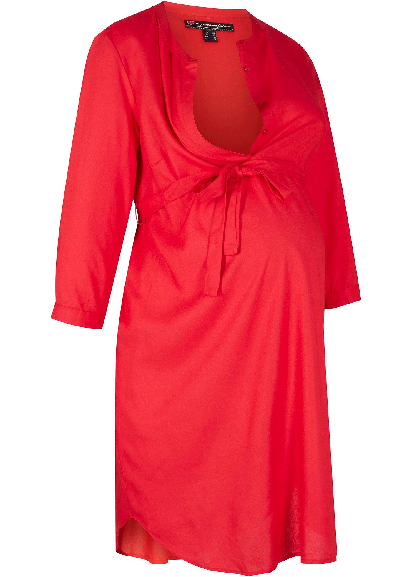 Robe-chemise de grossesse/d'allaitement
