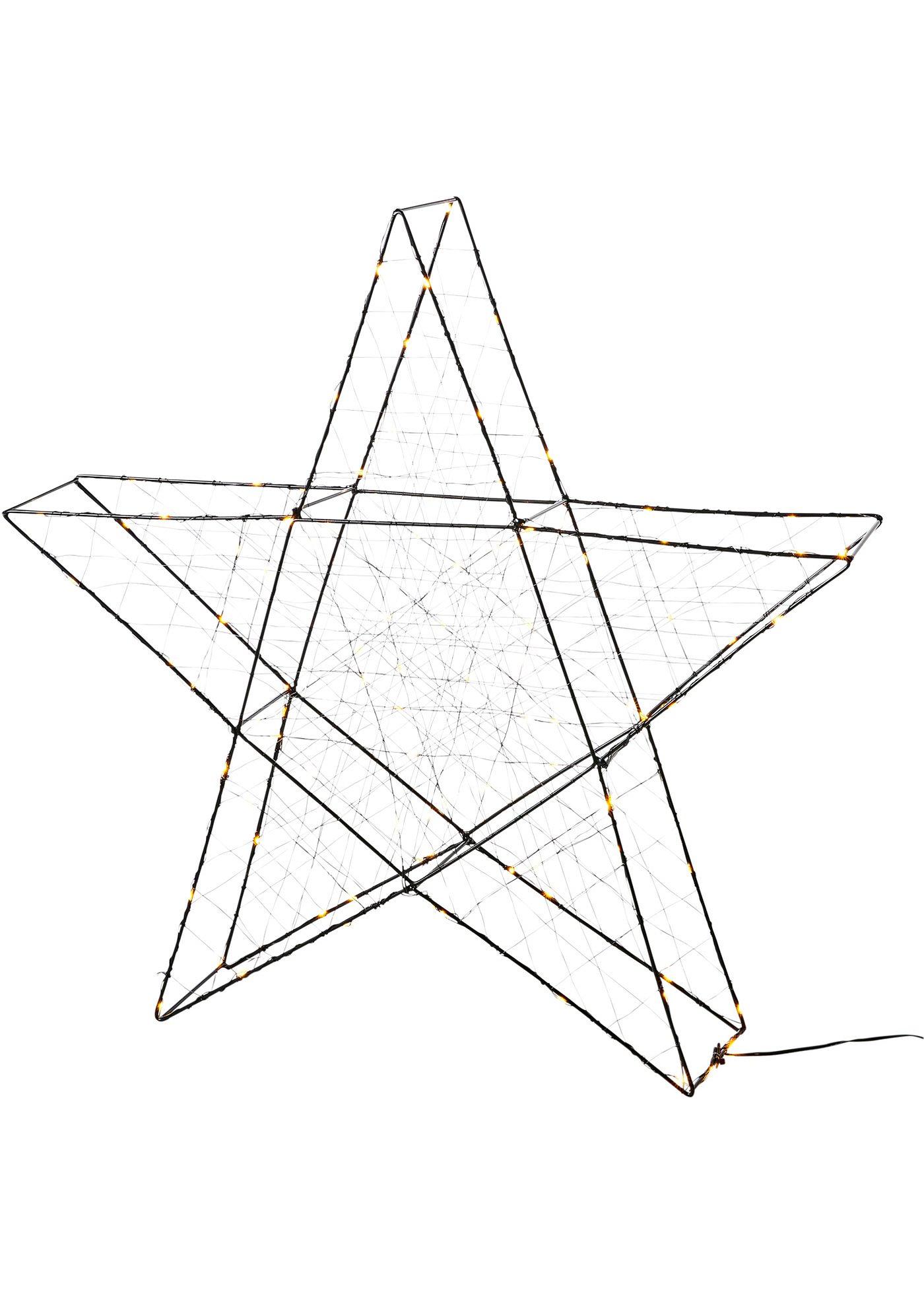 Objet déco LED en forme d'étoile