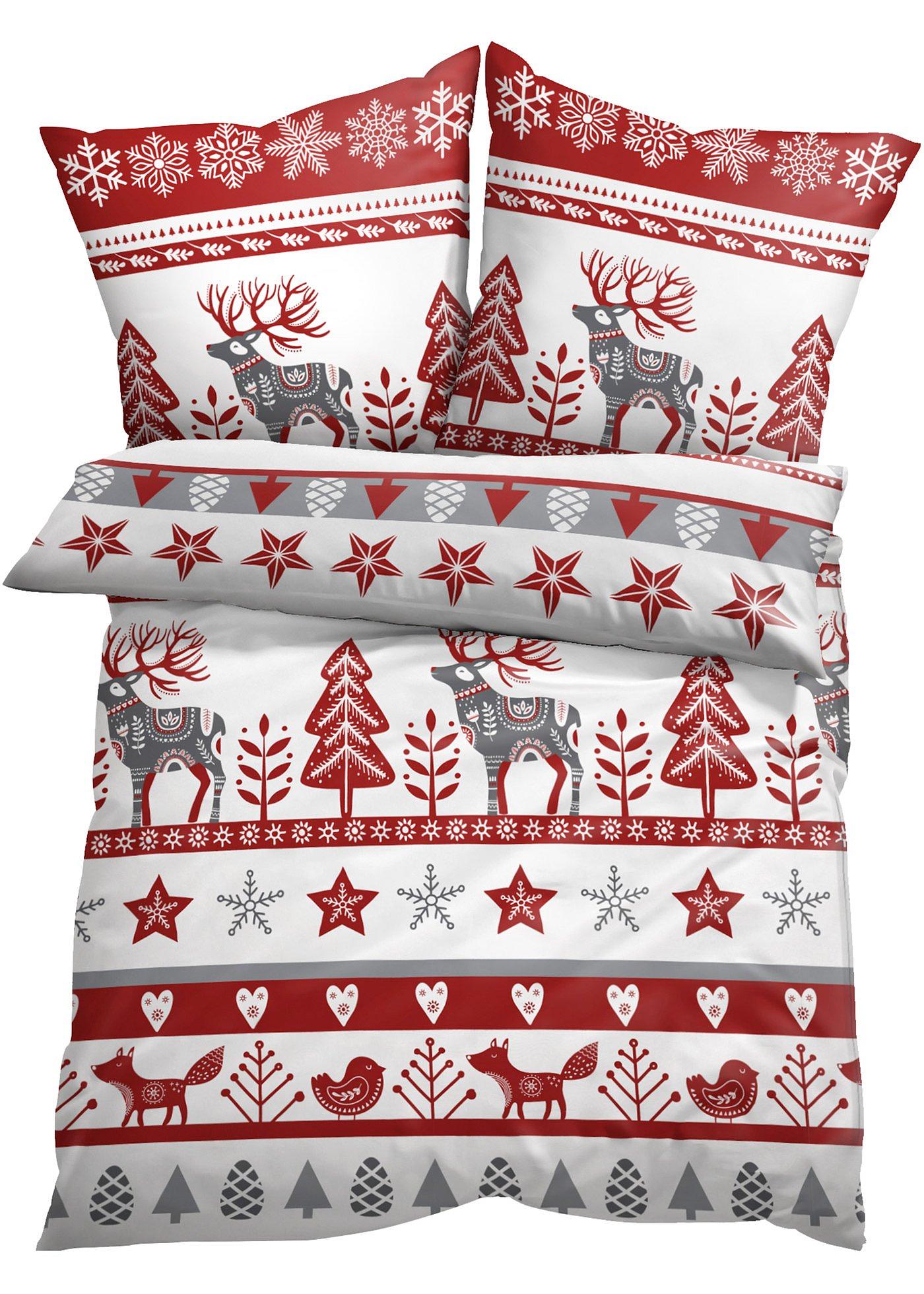 Parure de lit avec motif de Noël