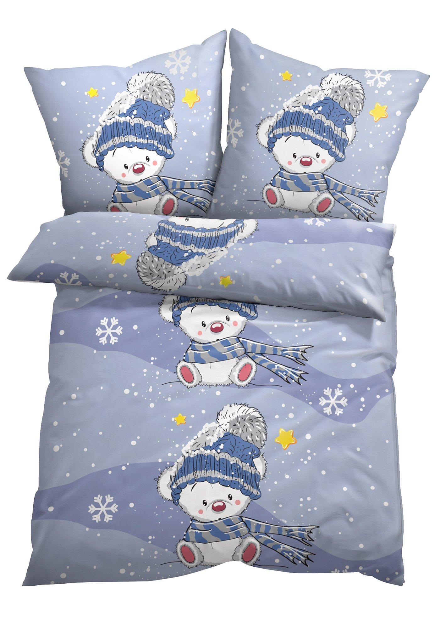Parure de lit avec ourson