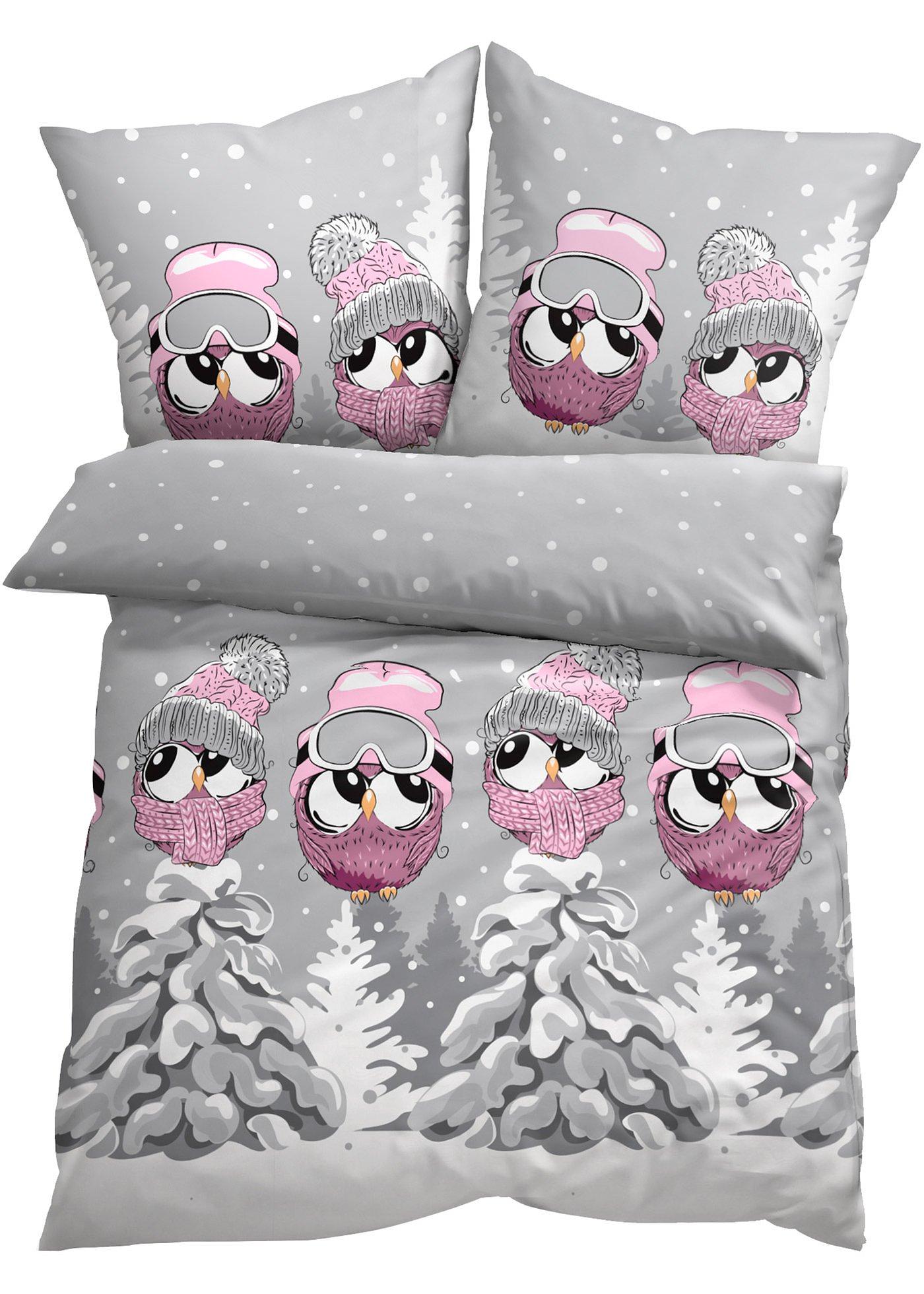 Parure de lit avec chouettes