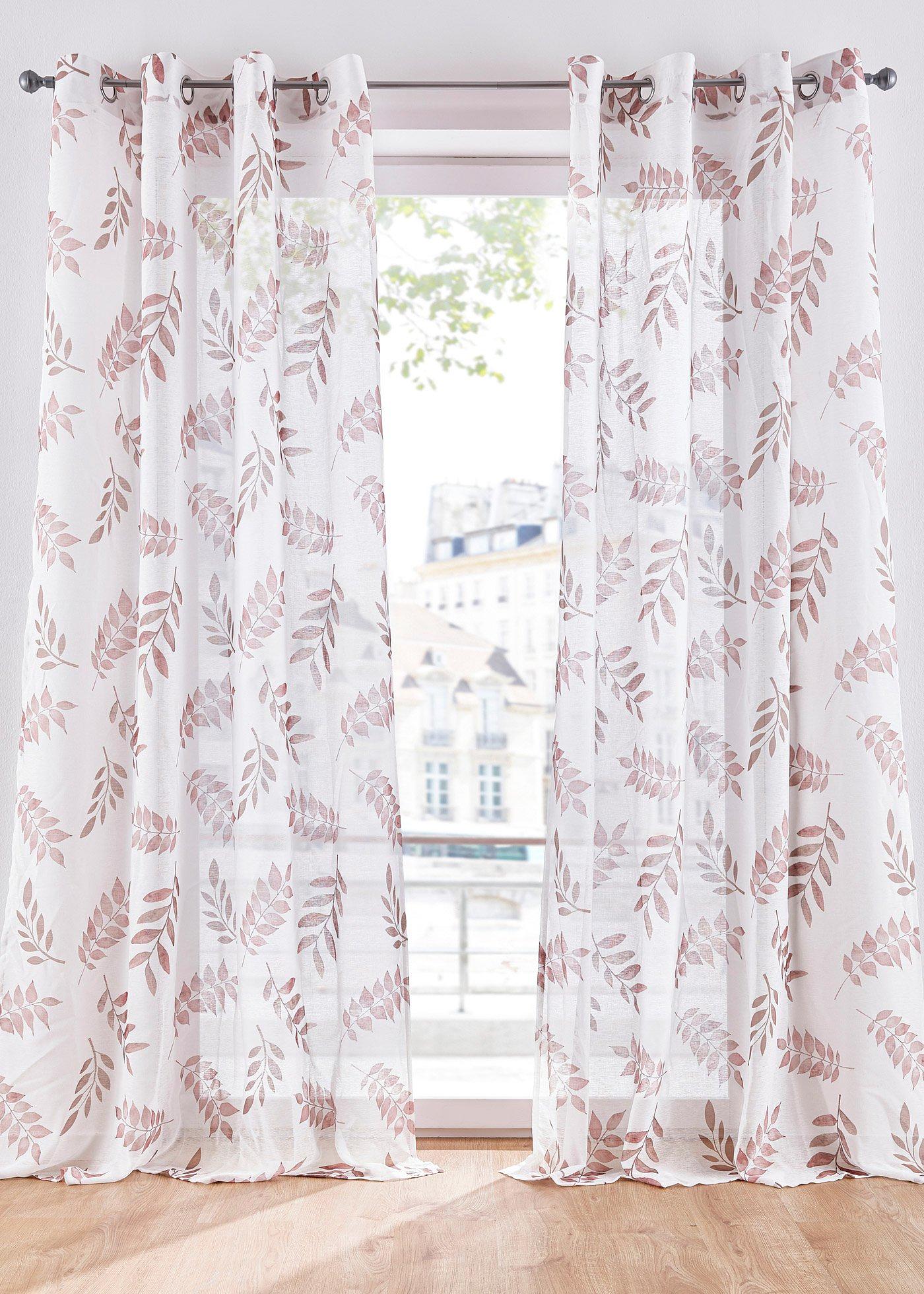 Voilage avec polyester recyclé (1 pce.)