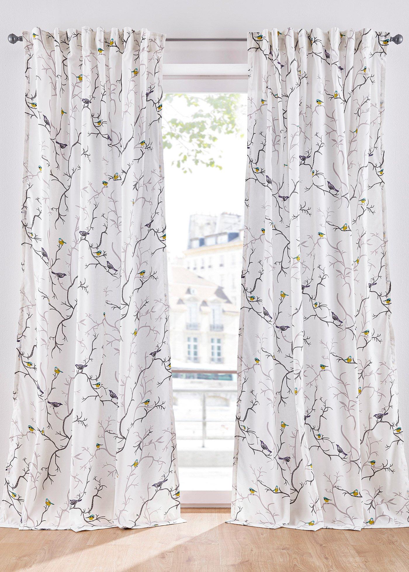 Panneau à motif floral (1 pce.)