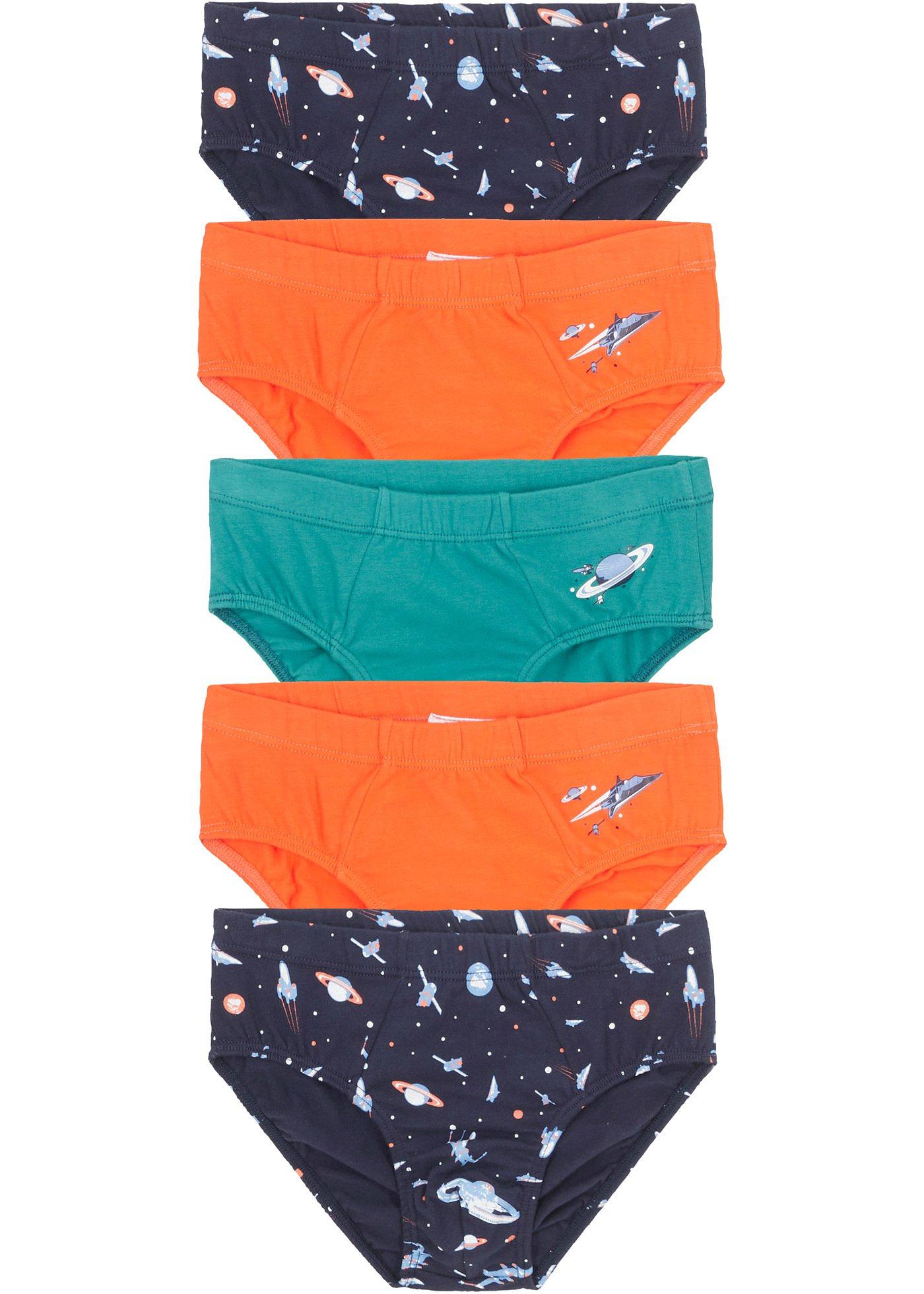 Lot de 5 slips garçon