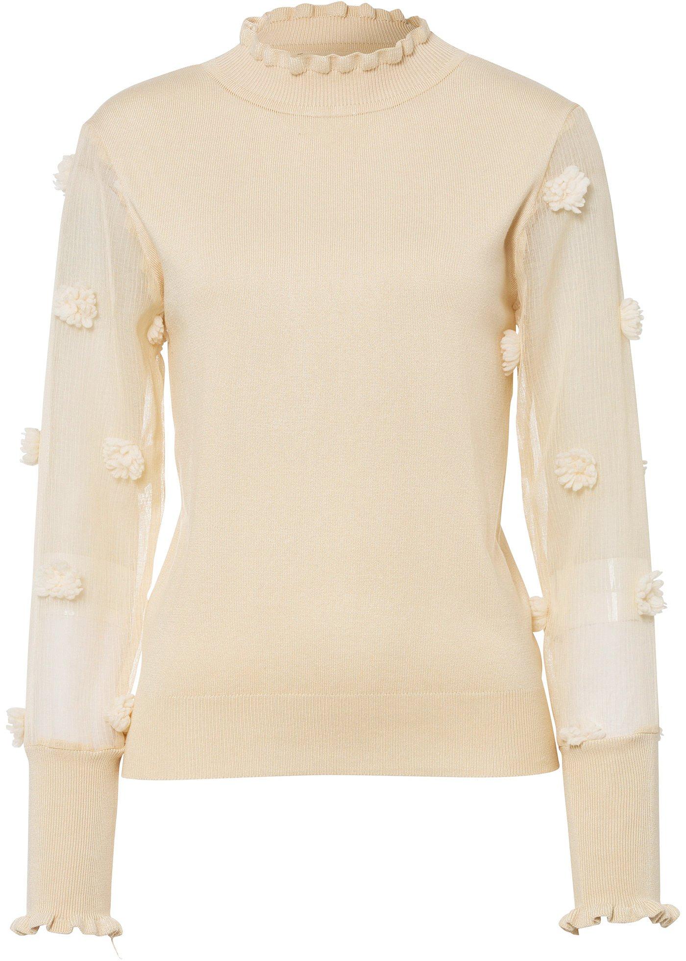 Pull avec manches en organza
