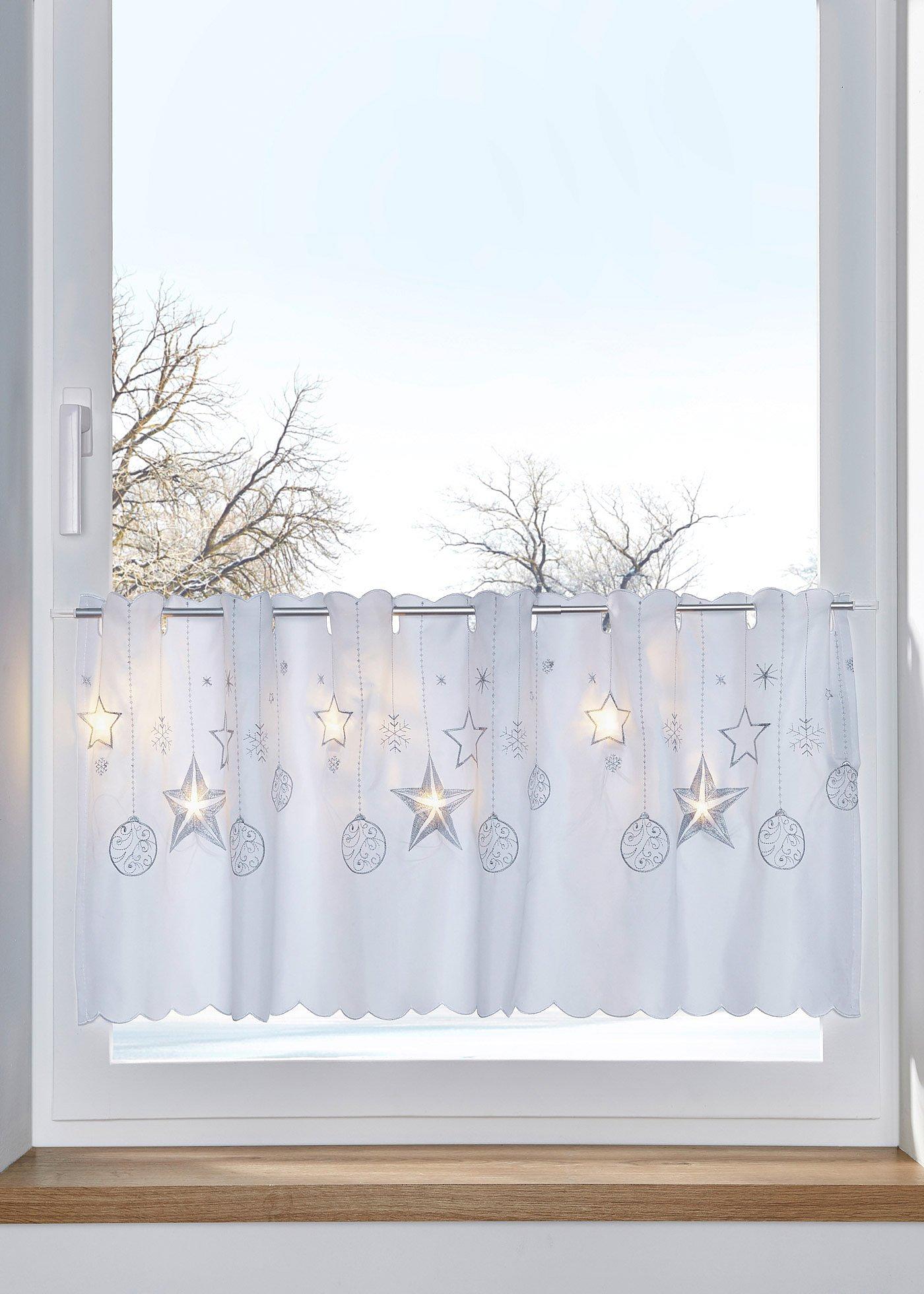 Brise-bise à LED imprimé hivernal