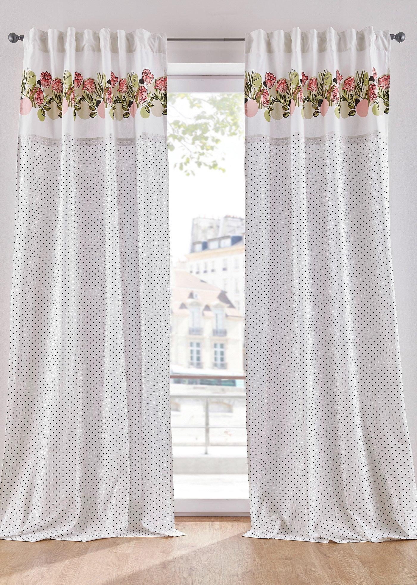 Panneau en coton à imprimé (1 pce.)