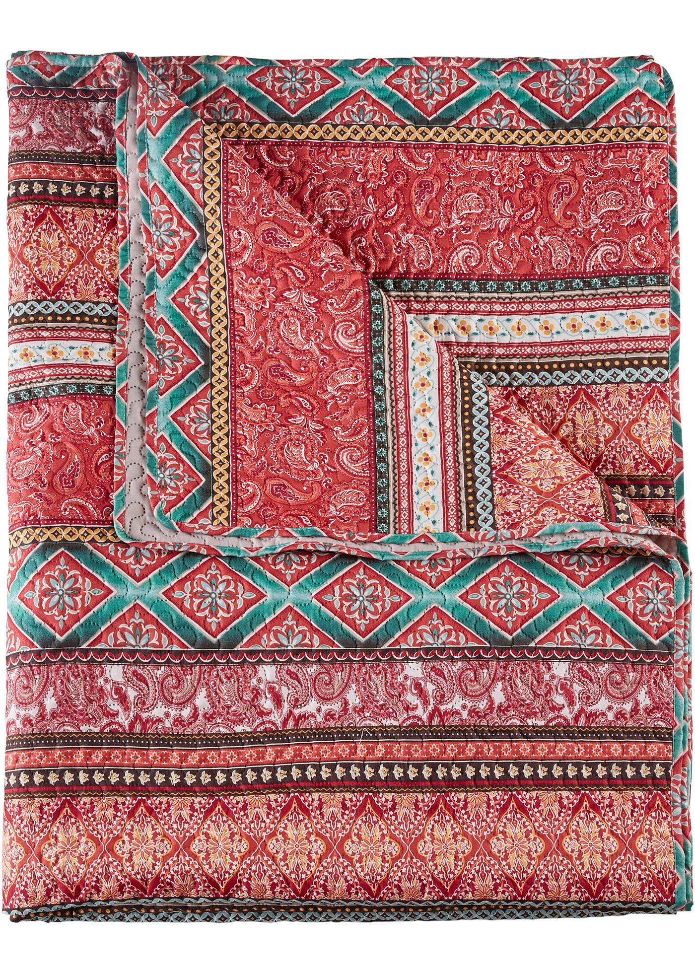 Couvre-lit à rayures