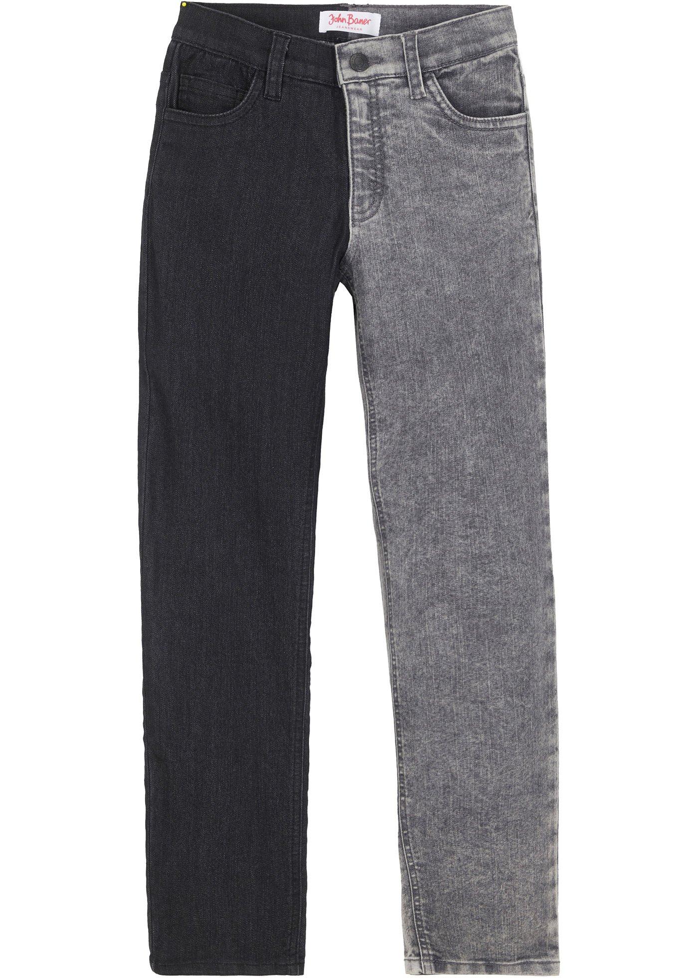 Jean fille à taille haute