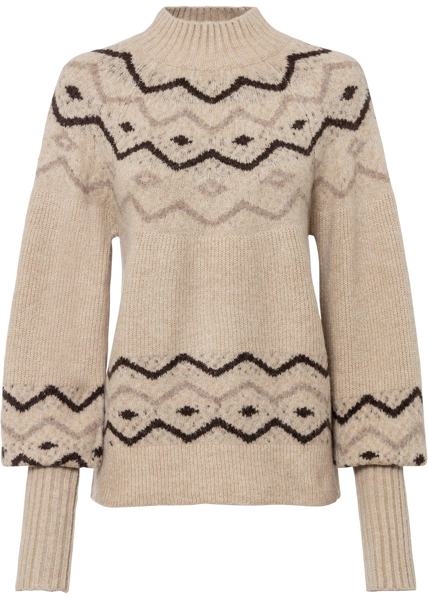 Pull norvégien avec polyester recyclé