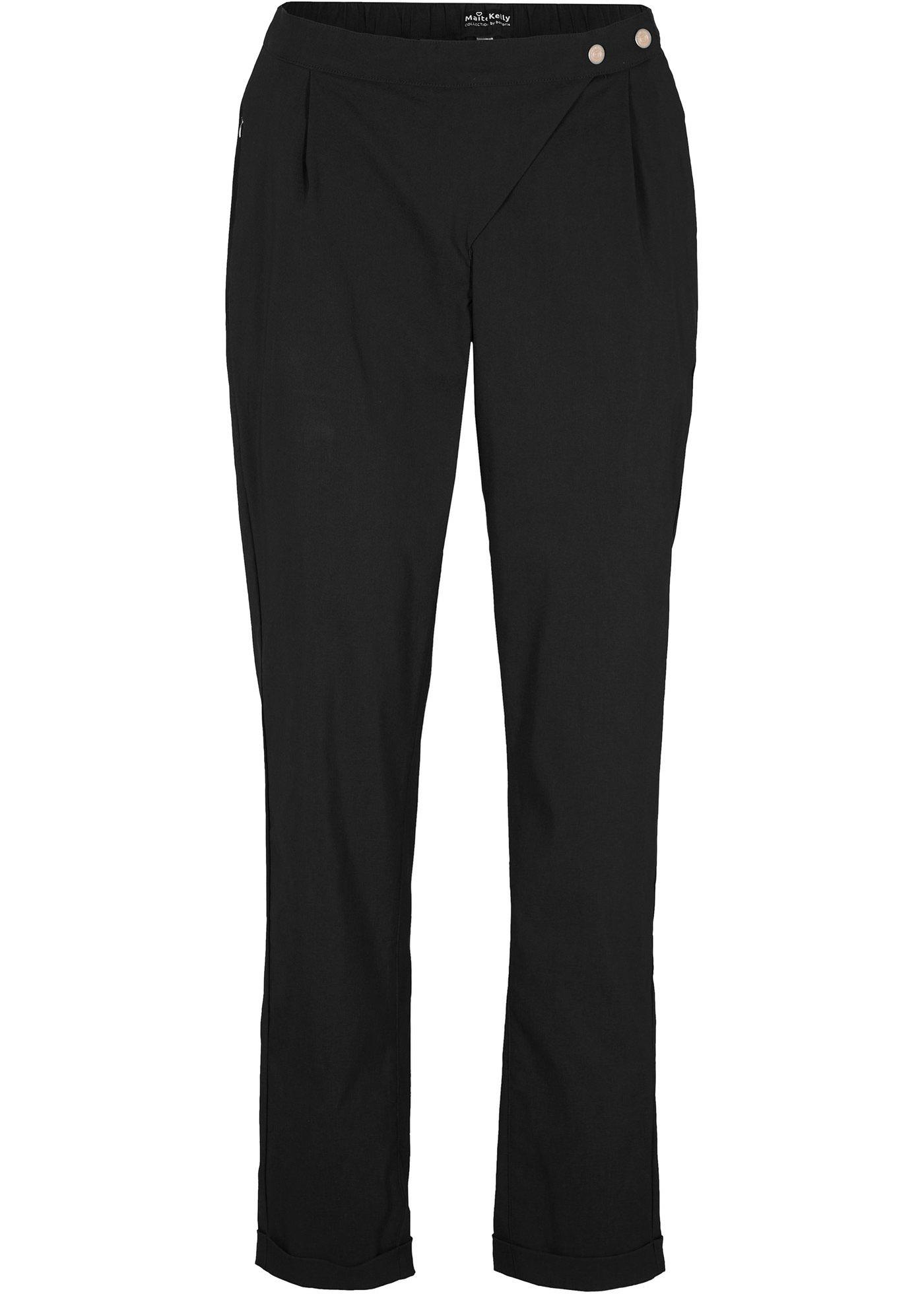 Pantalon en bengaline avec fermeture asymétrique Maite Kelly