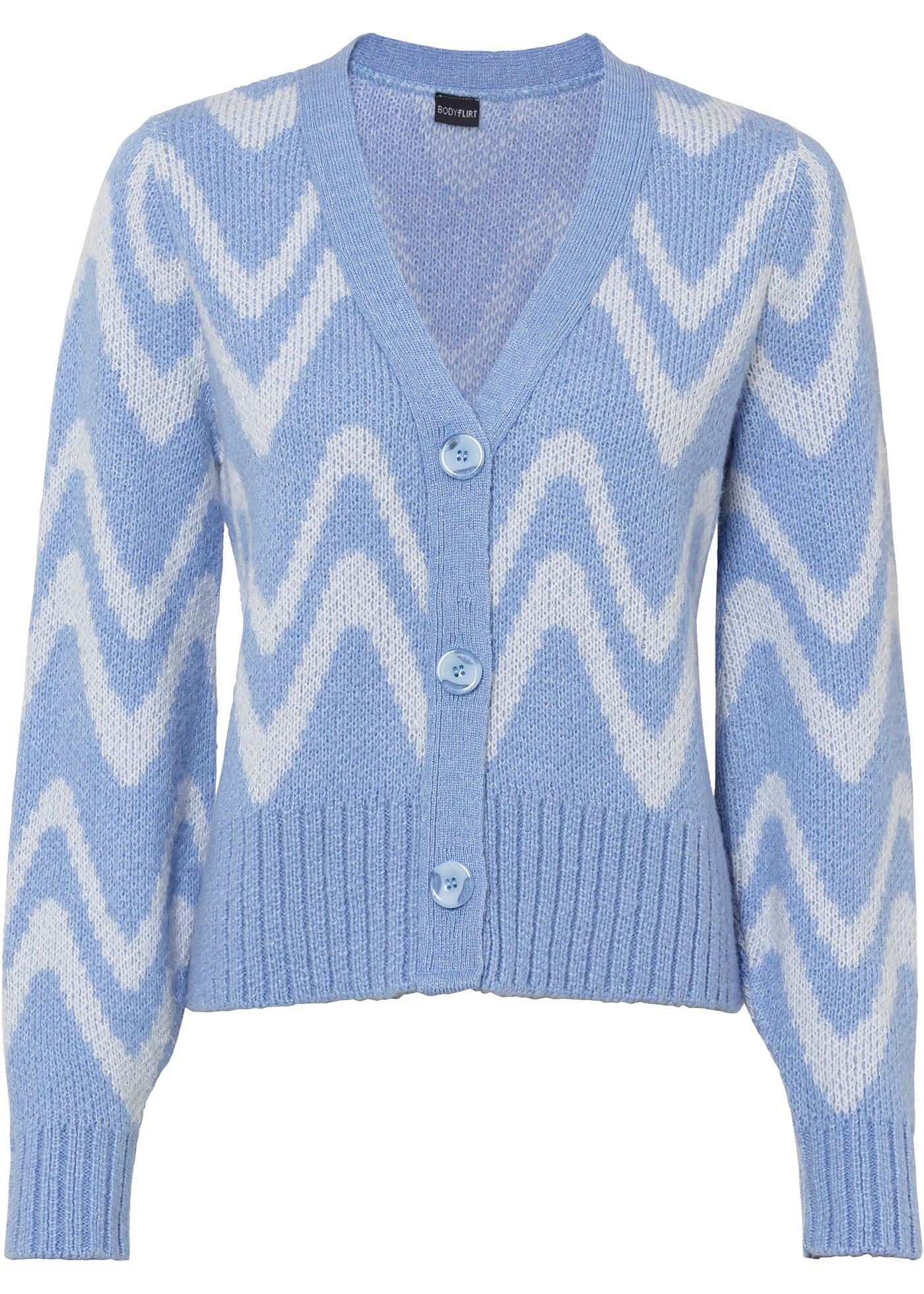 Gilet en maille à motif