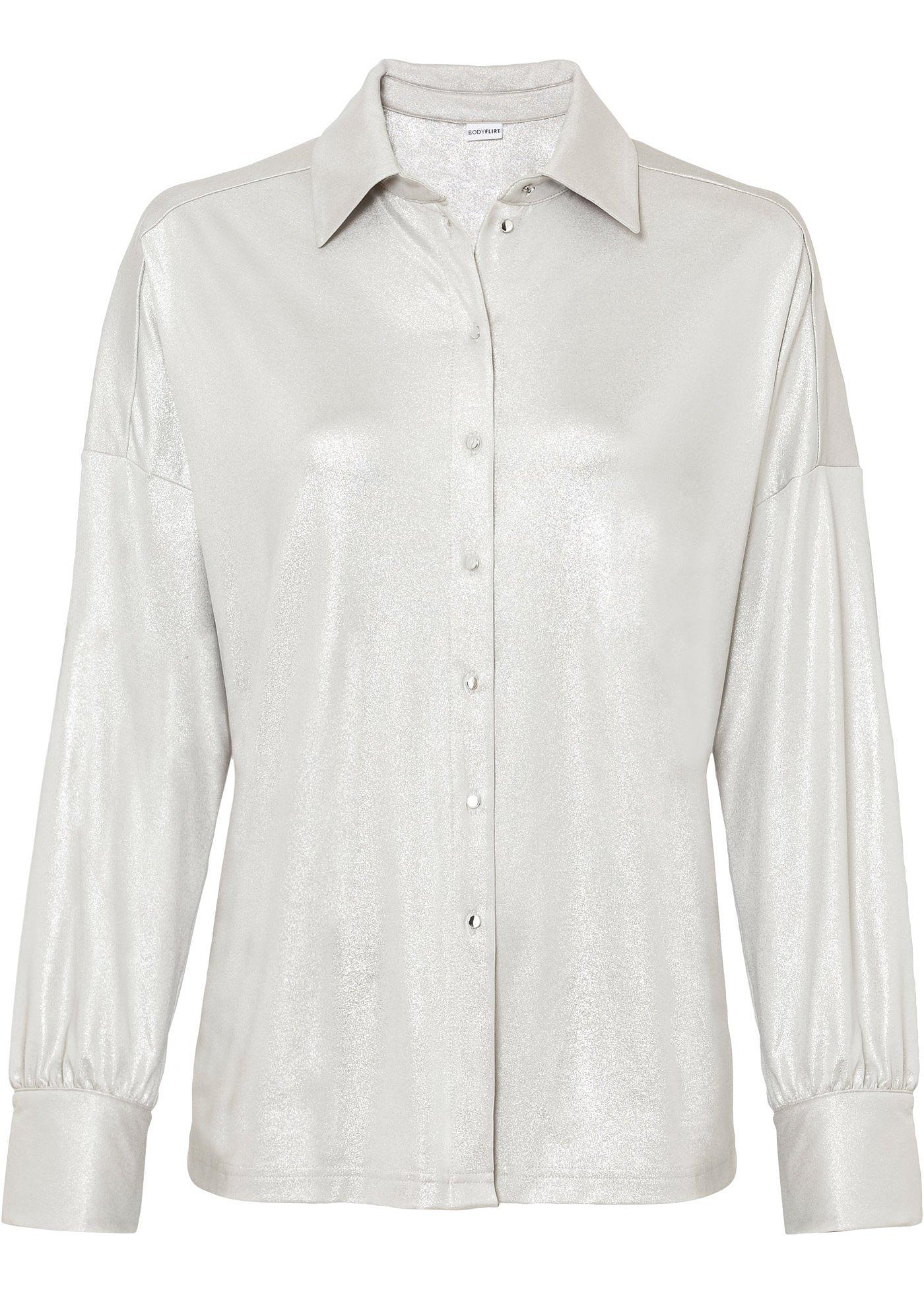 Chemisier à effet brillant