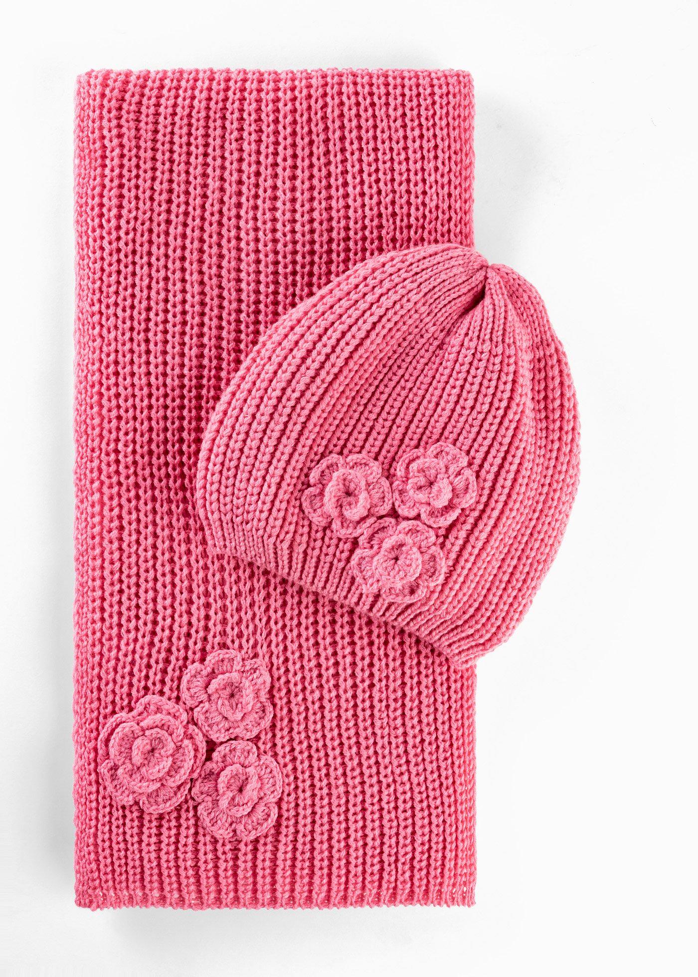 Écharpe et bonnet (Ens. 2 pces.)