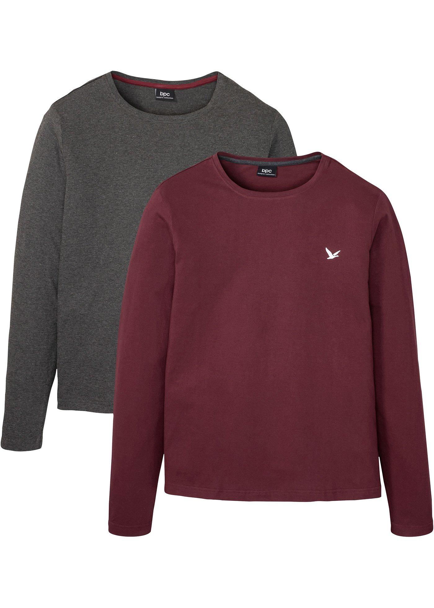 Lot de 2 T-shirts manches longues