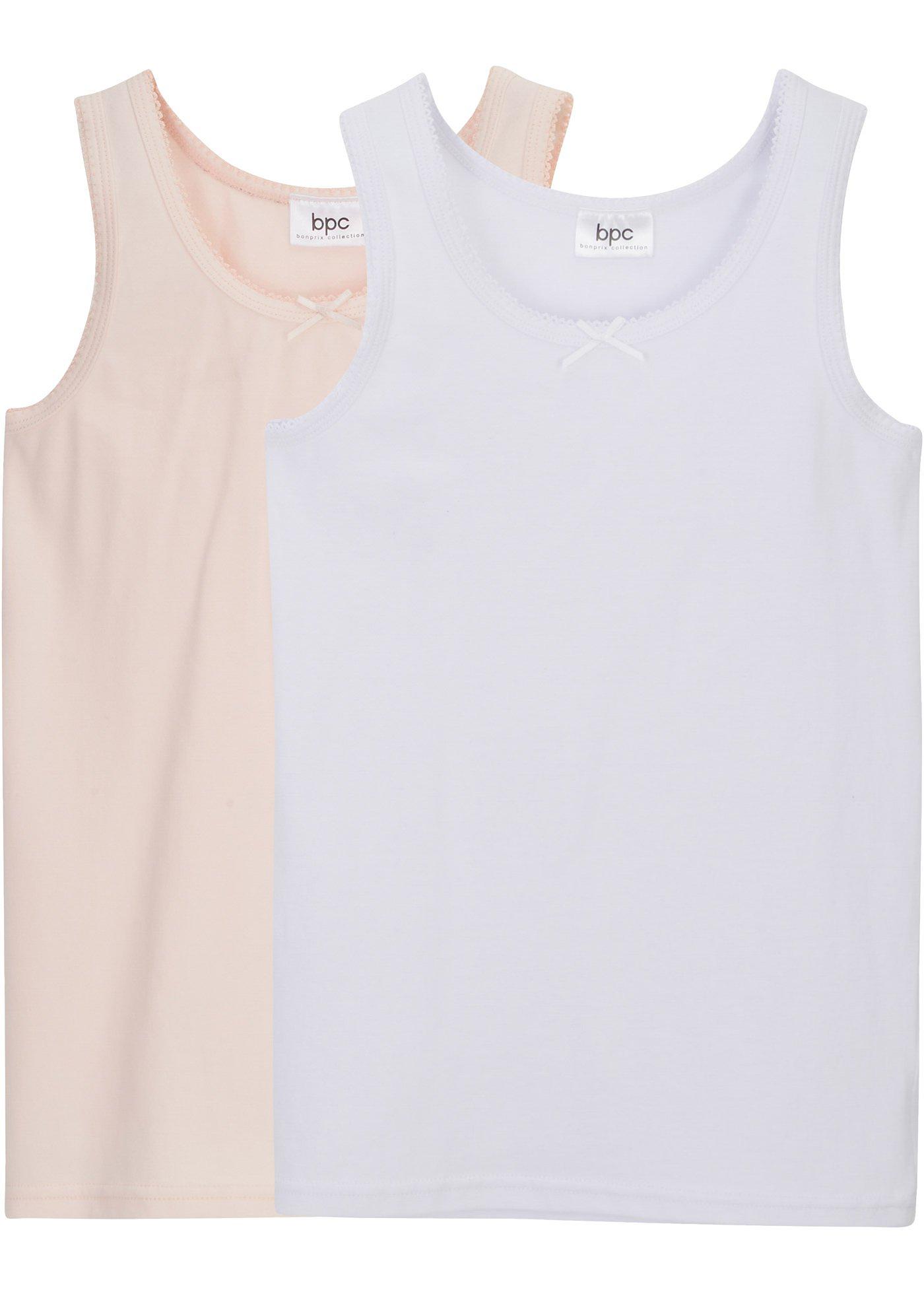 Lot de 2 tricots de peau fille