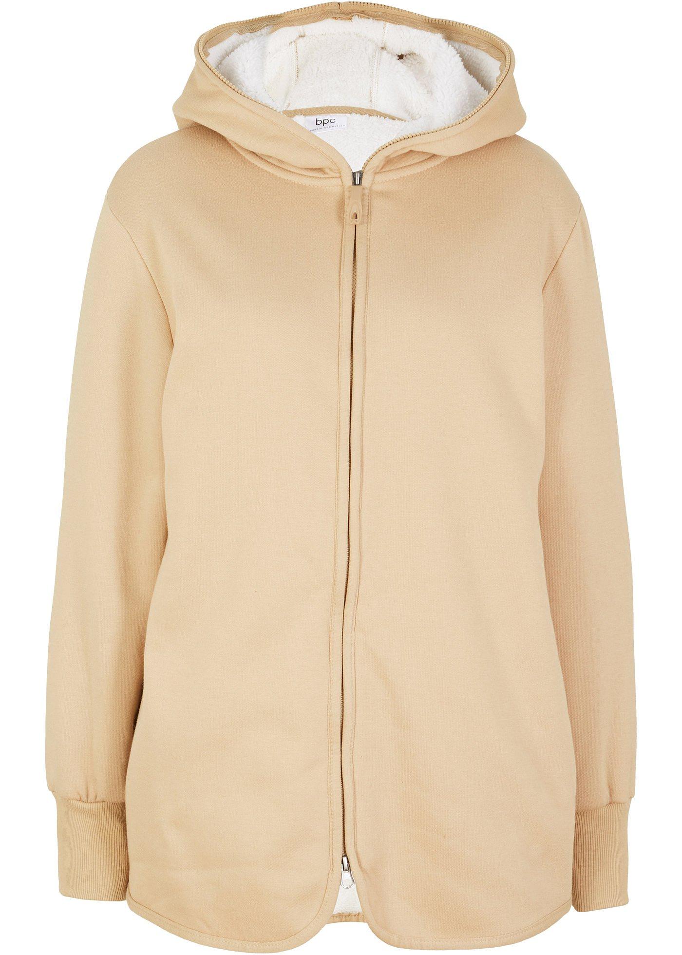 Veste sweat avec polaire