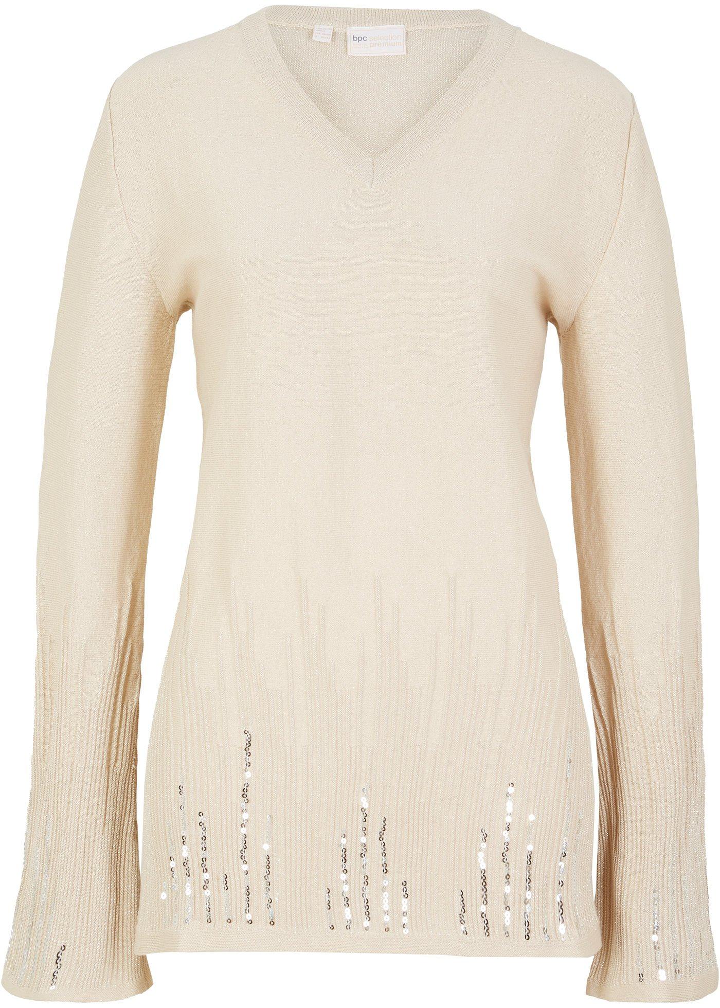 Pull à dégradé de couleur métallique