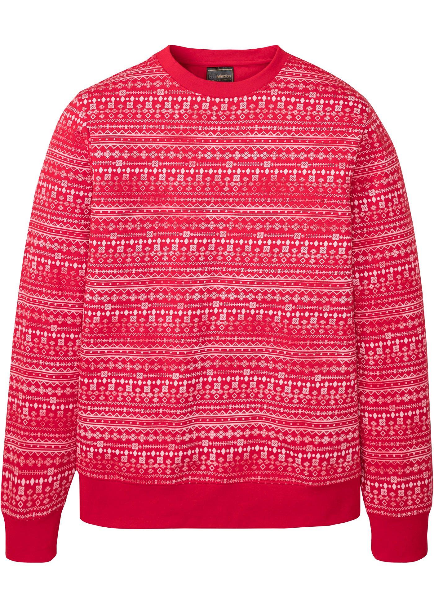 Sweat-shirt à motif norvégien