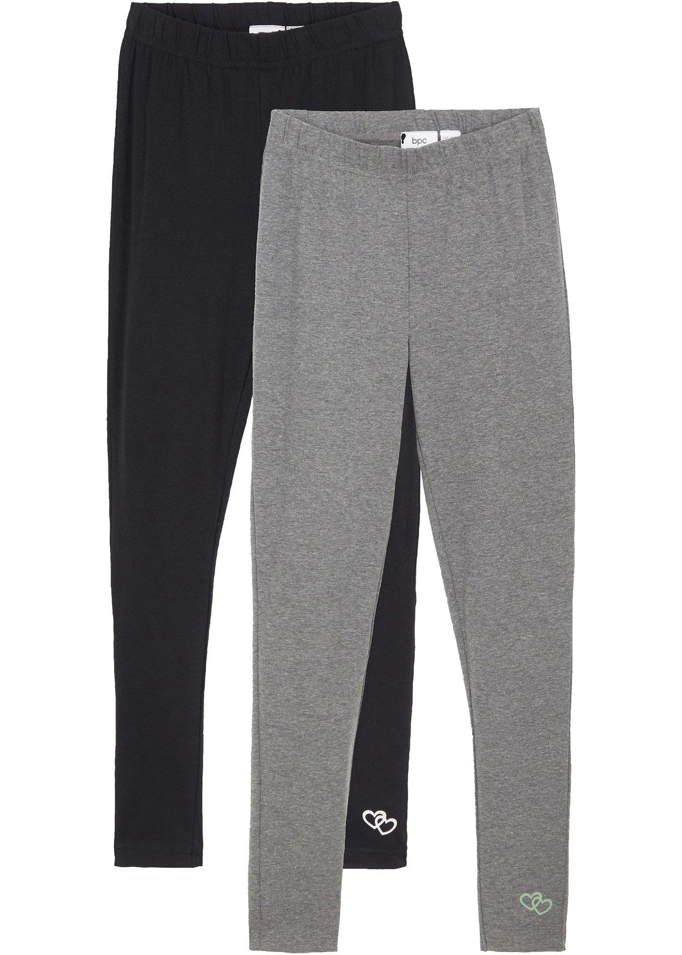 Lot de 2 leggings fille